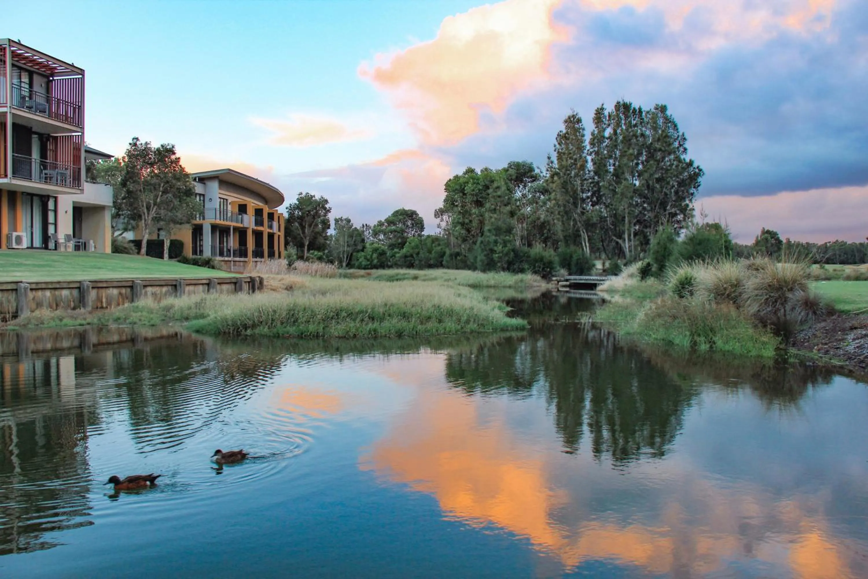 Lake view in Mercure Kooindah Waters Central Coast