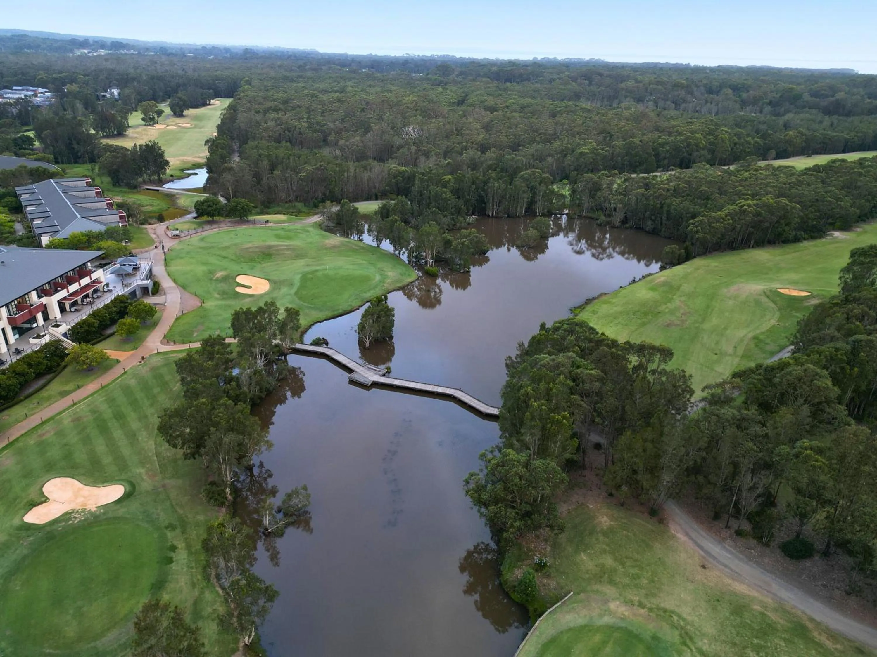 Golfcourse in Mercure Kooindah Waters Central Coast