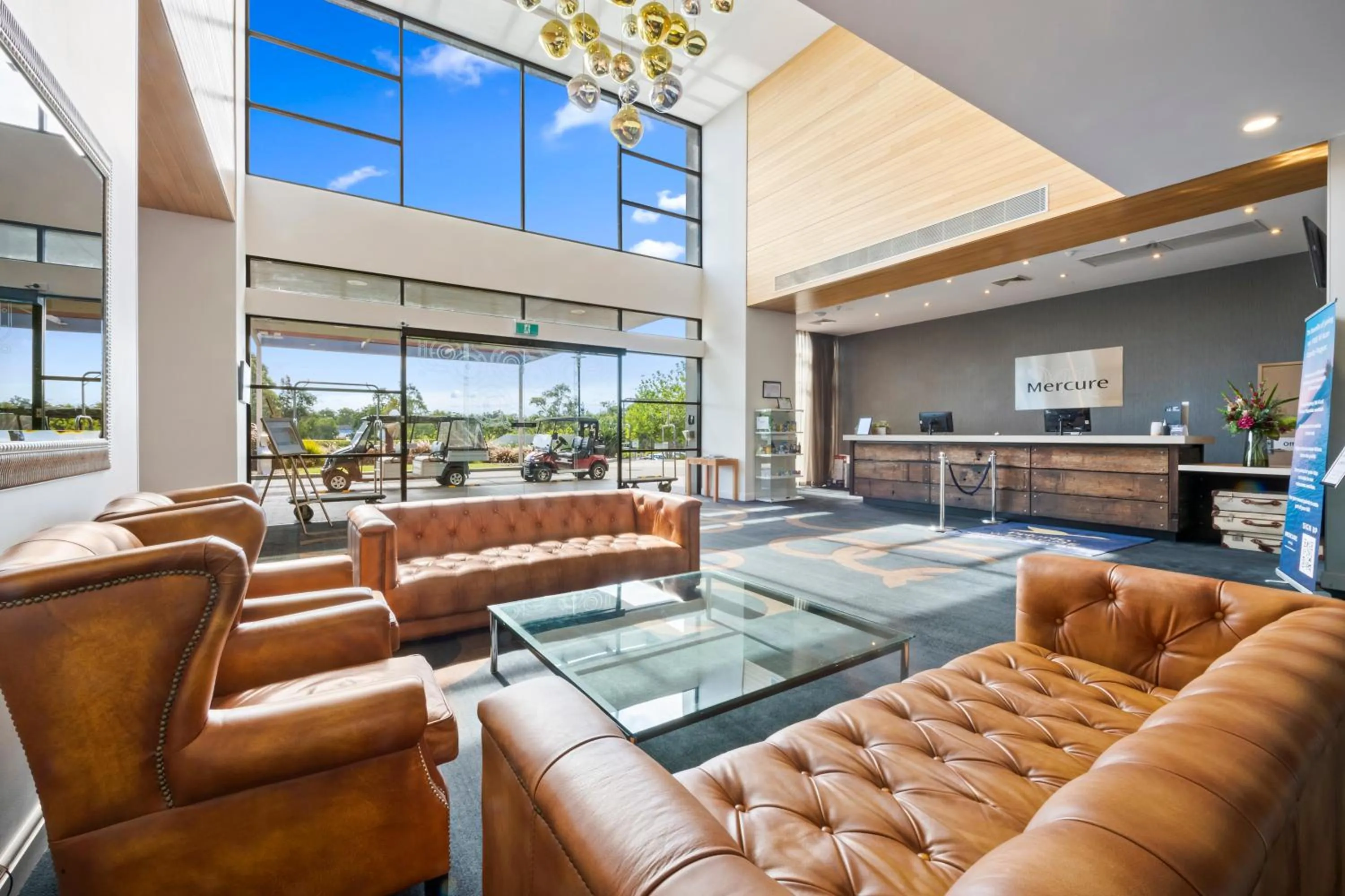 Lobby or reception in Mercure Kooindah Waters Central Coast