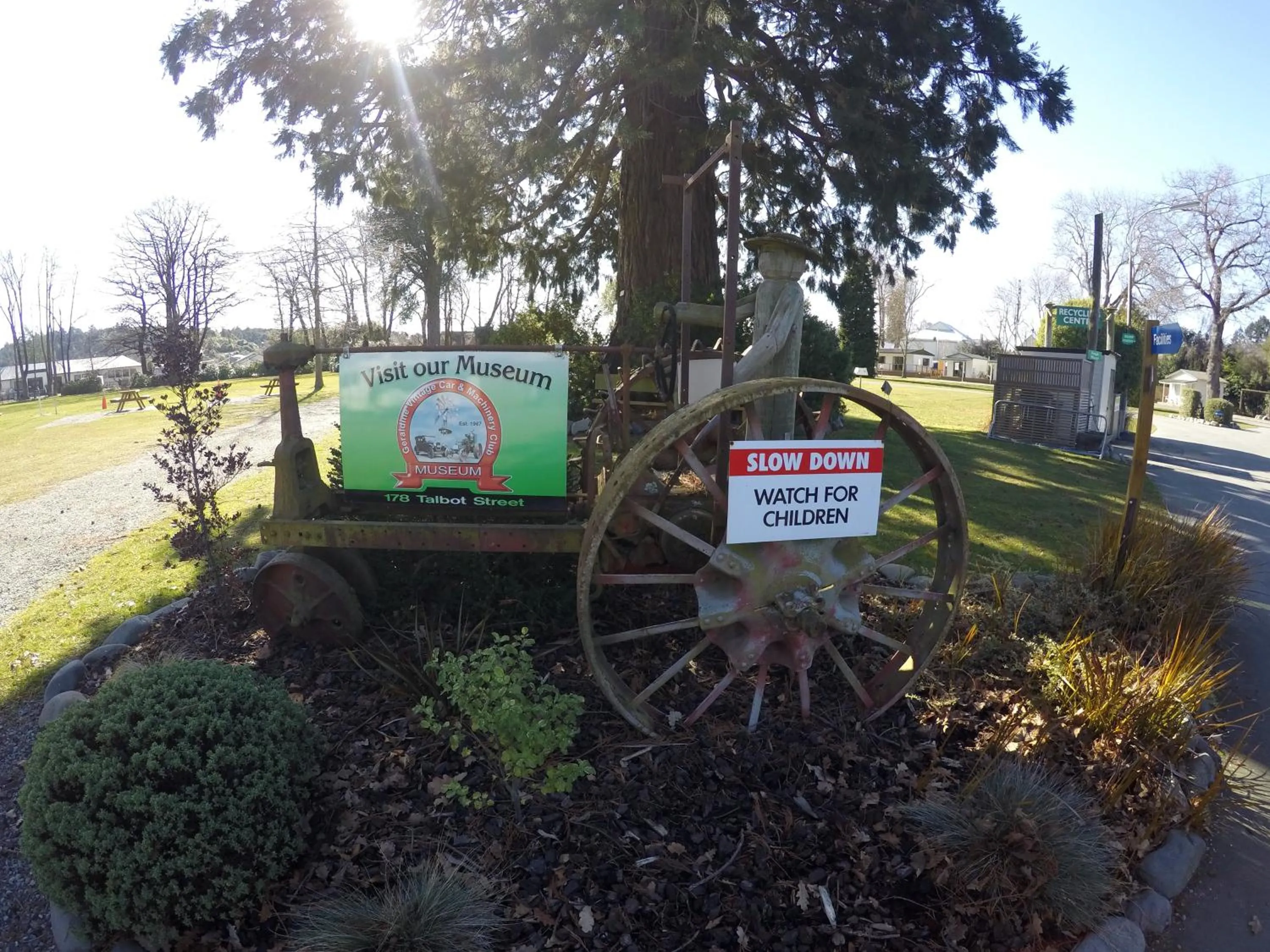 Decorative detail in Geraldine TOP 10 Holiday Park
