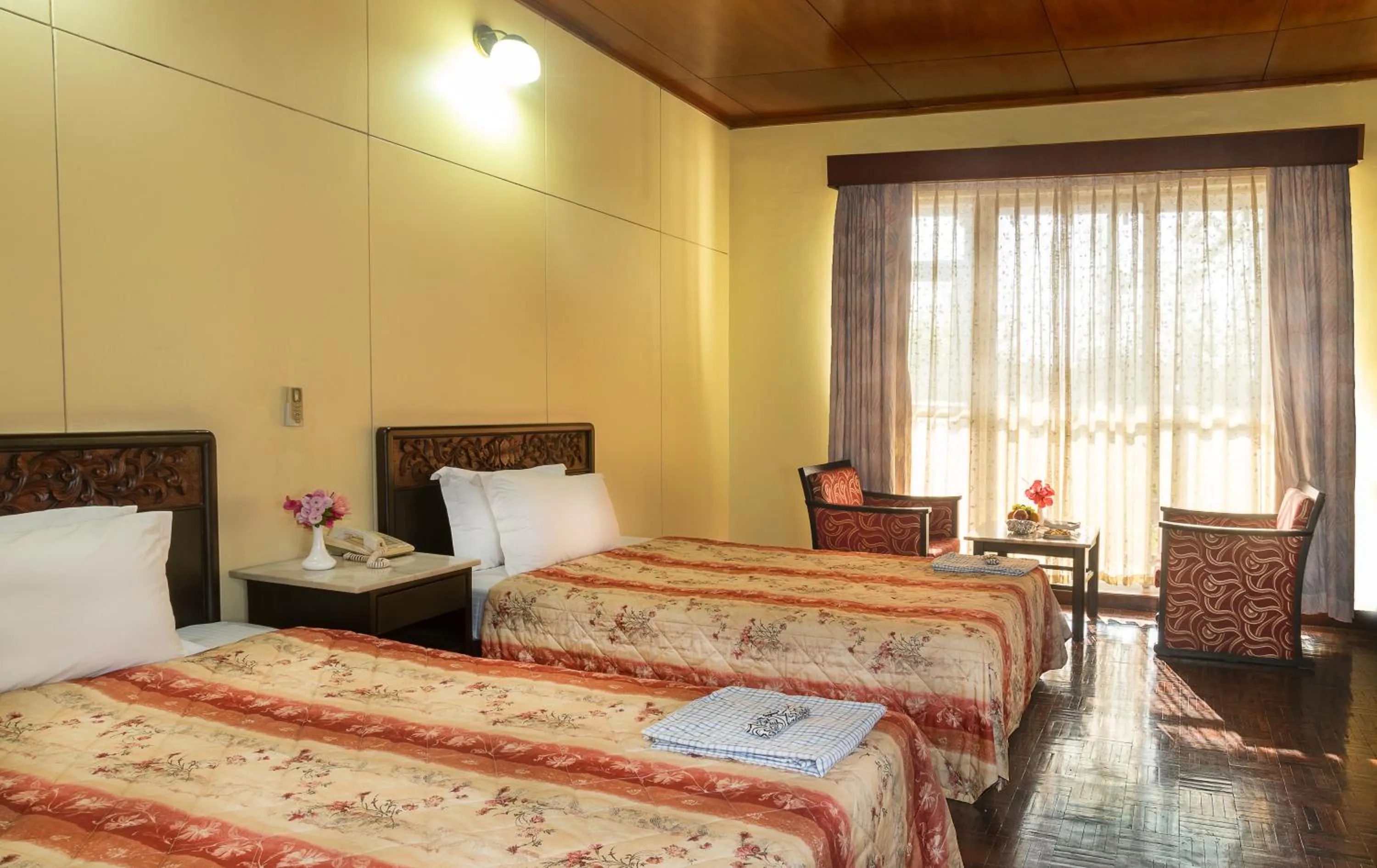 Photo of the whole room, Bed in Hokke Lumbini