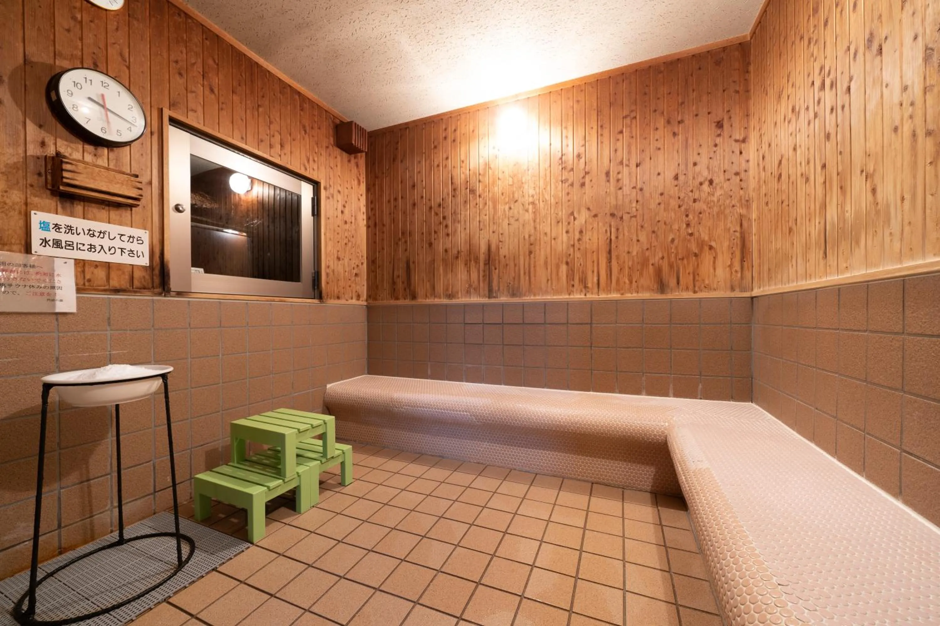 Sauna in Hotel Monzennoyu