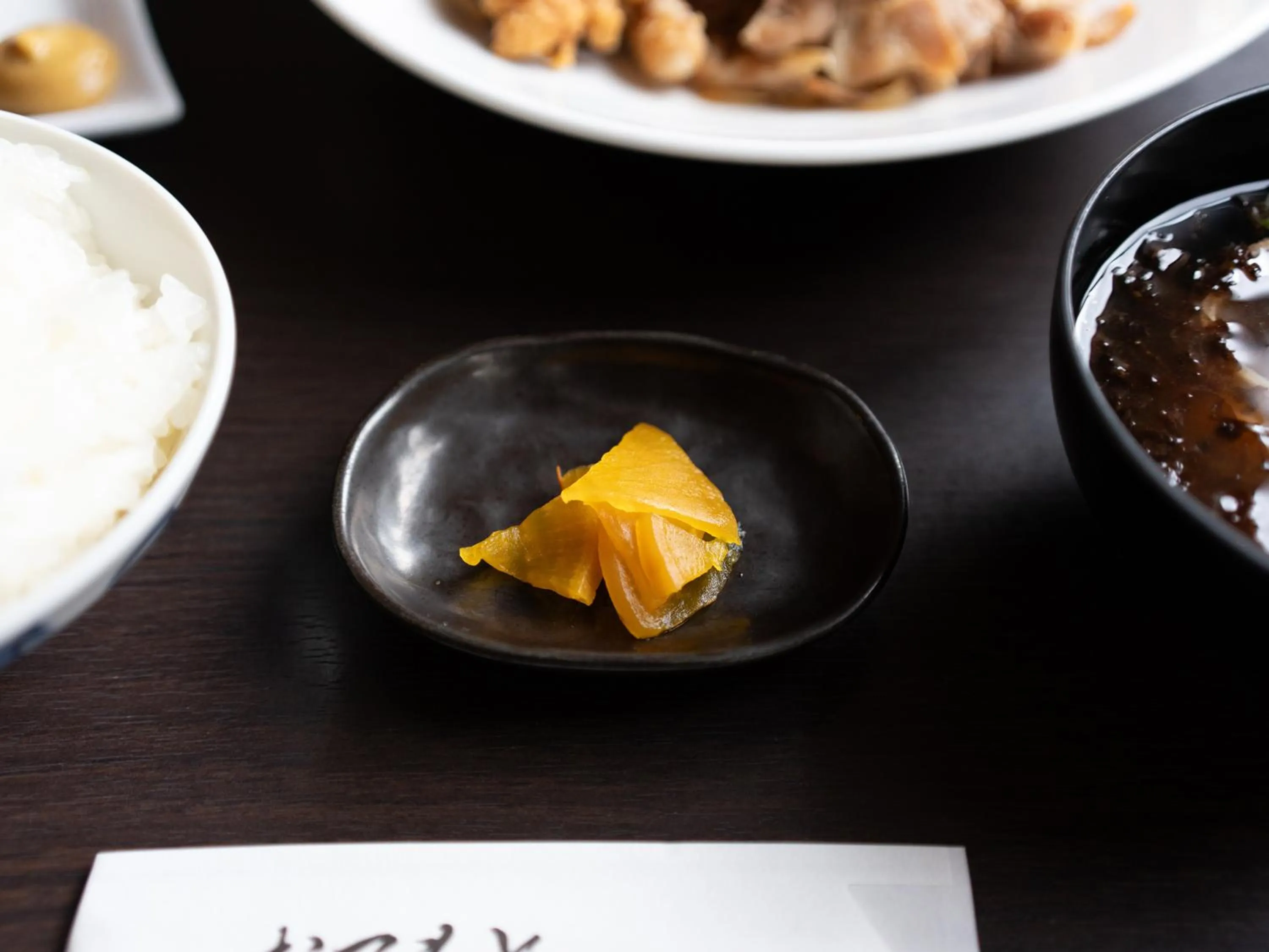 Dinner in Hotel Monzennoyu