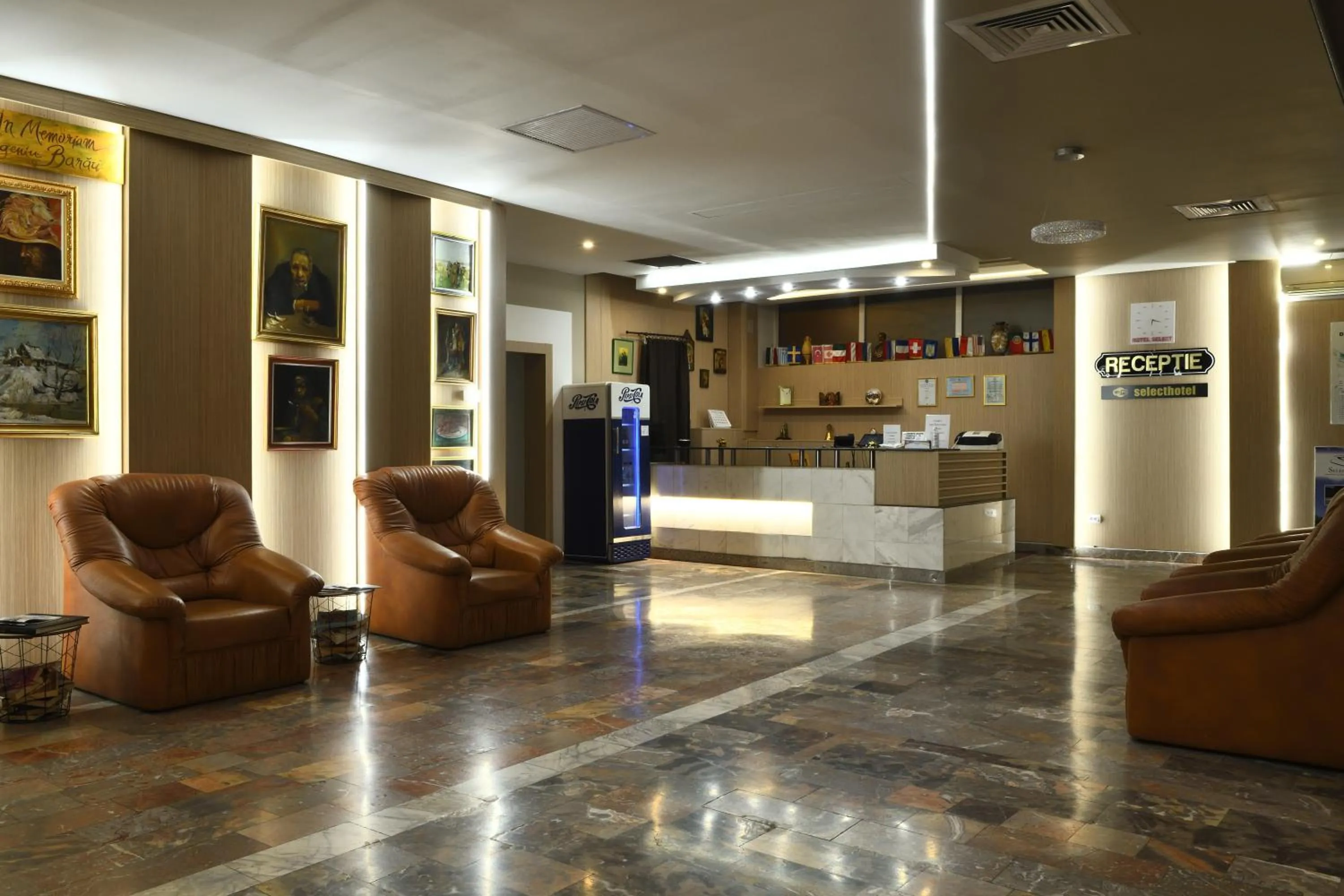 Lobby or reception in Hotel Select