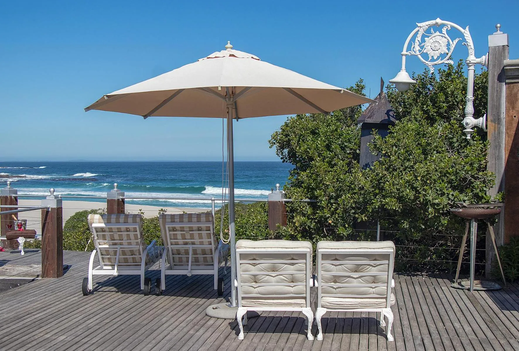 Patio in Kennedys Beach Villa