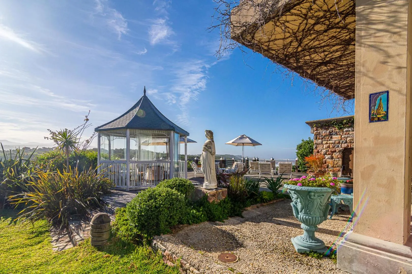 Garden view in Kennedys Beach Villa