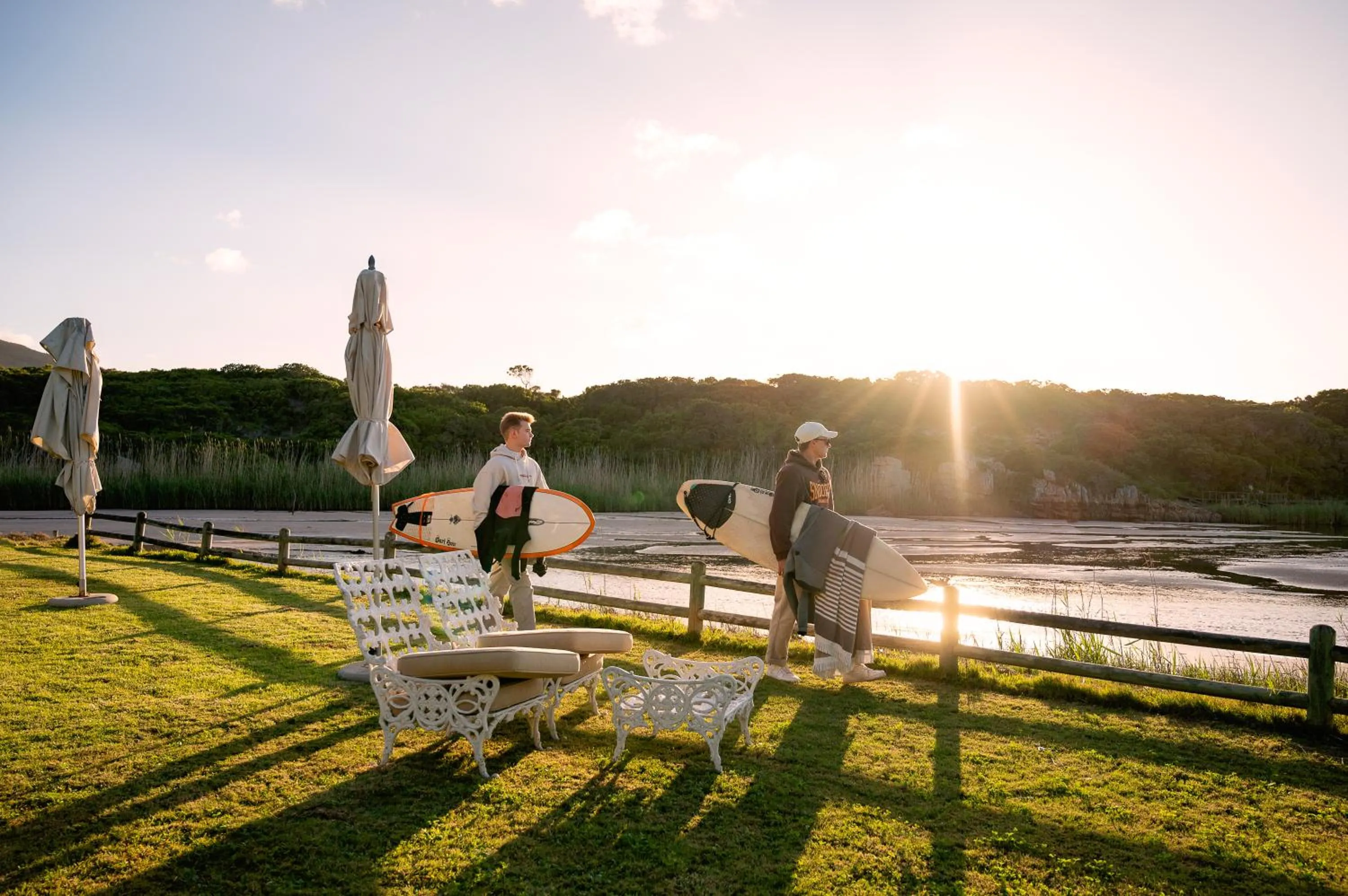 People in Kennedys Beach Villa