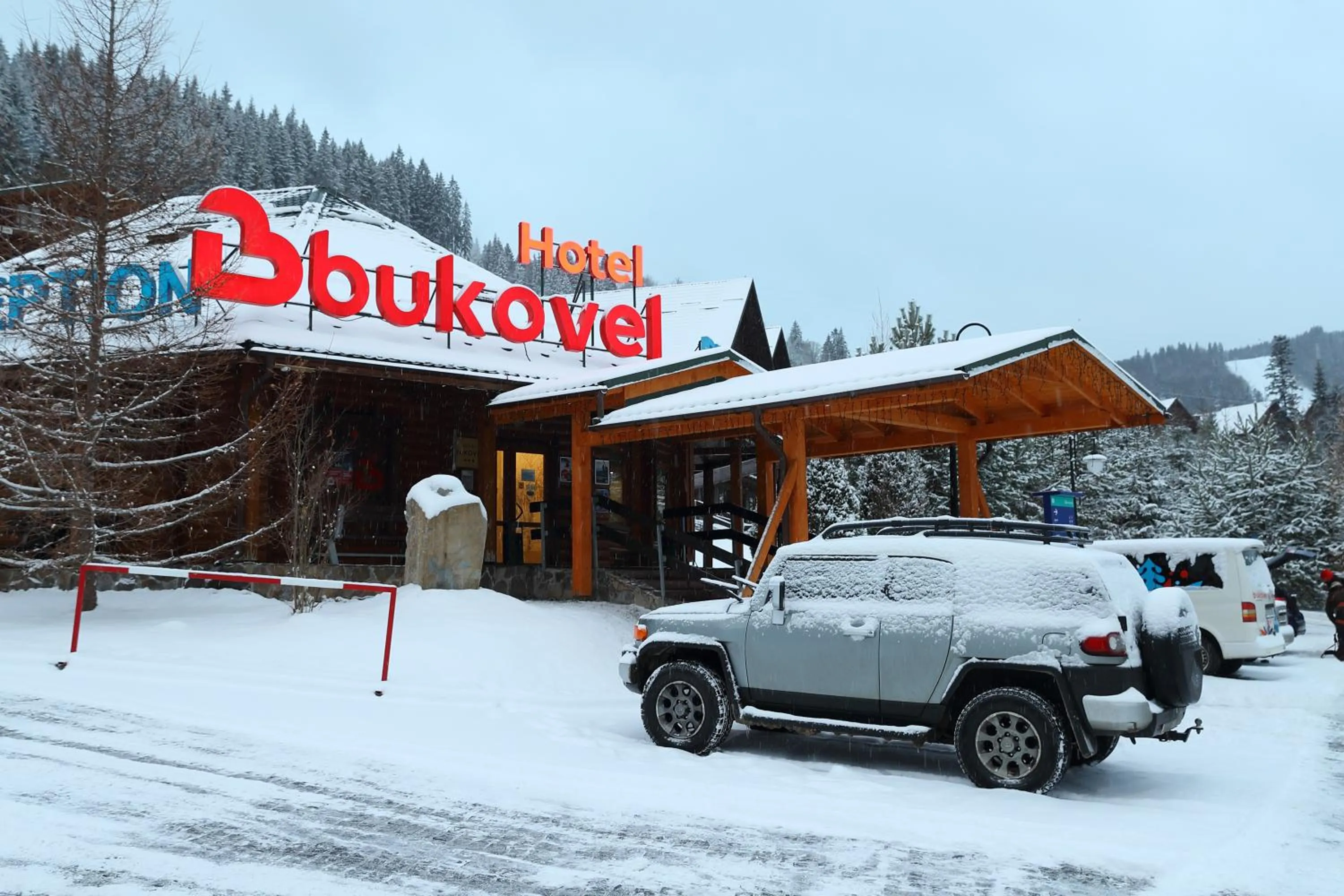 Winter in Bukovel Hotel