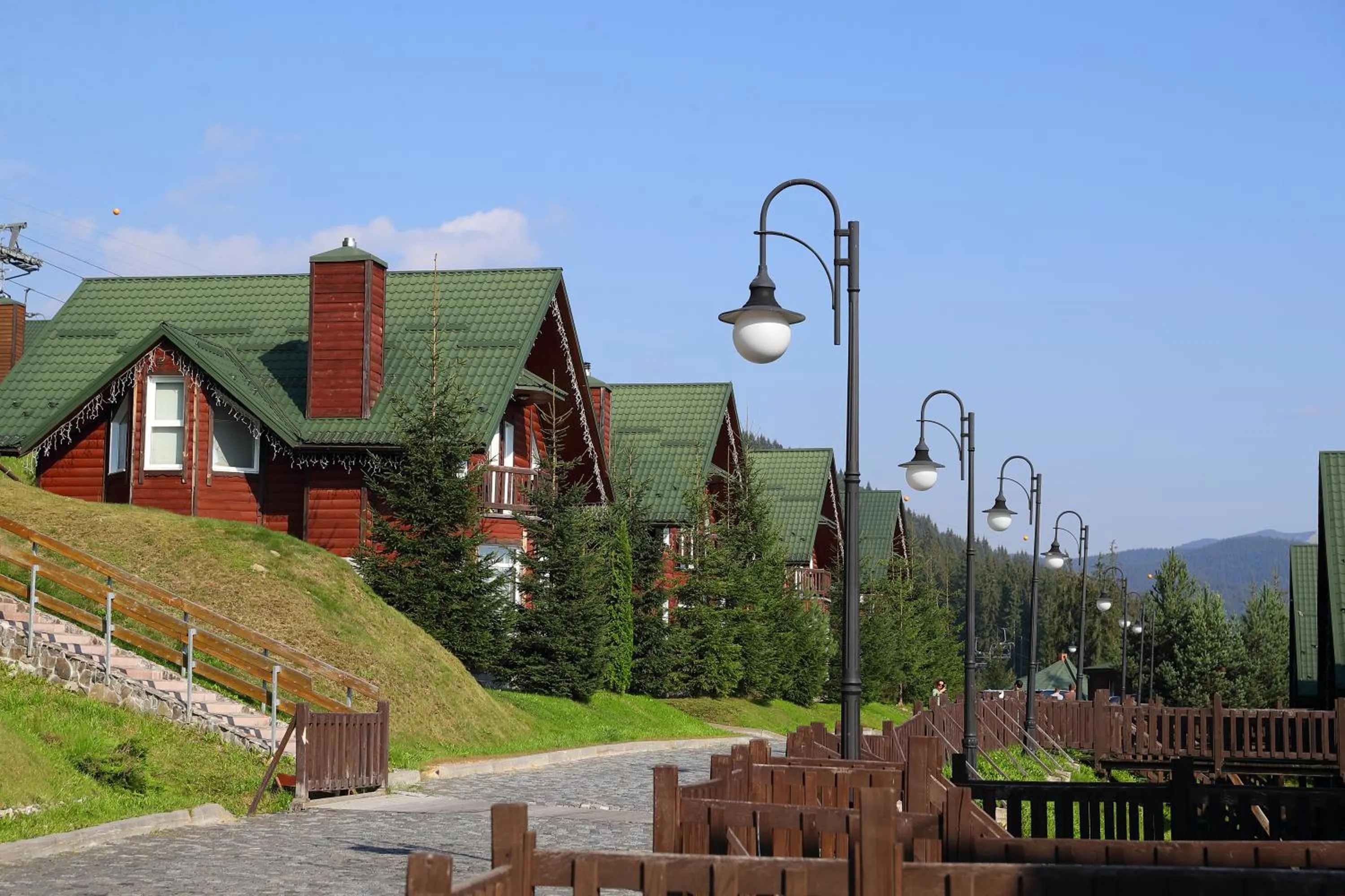 Property building in Bukovel Hotel