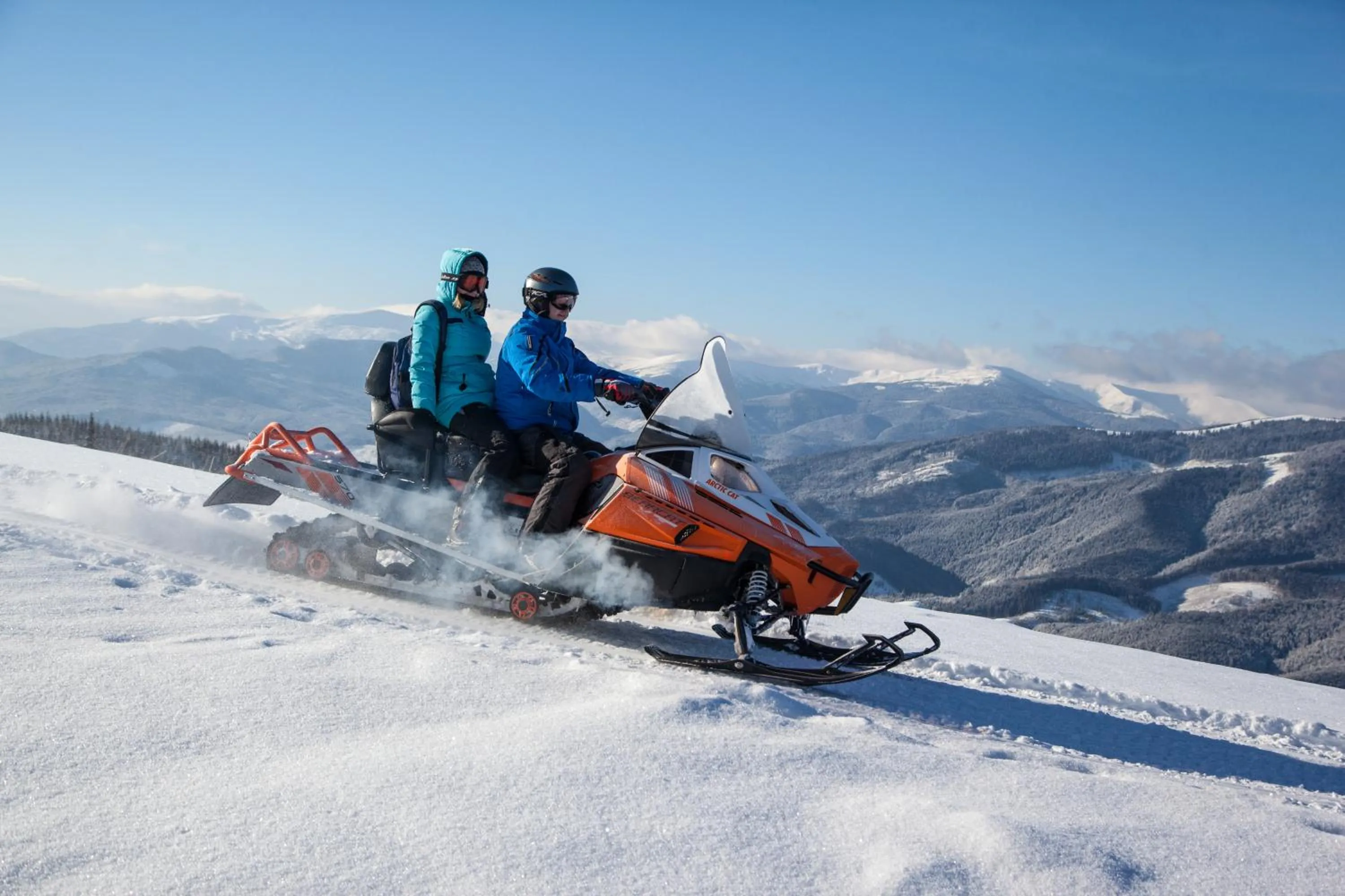 People in Bukovel Hotel