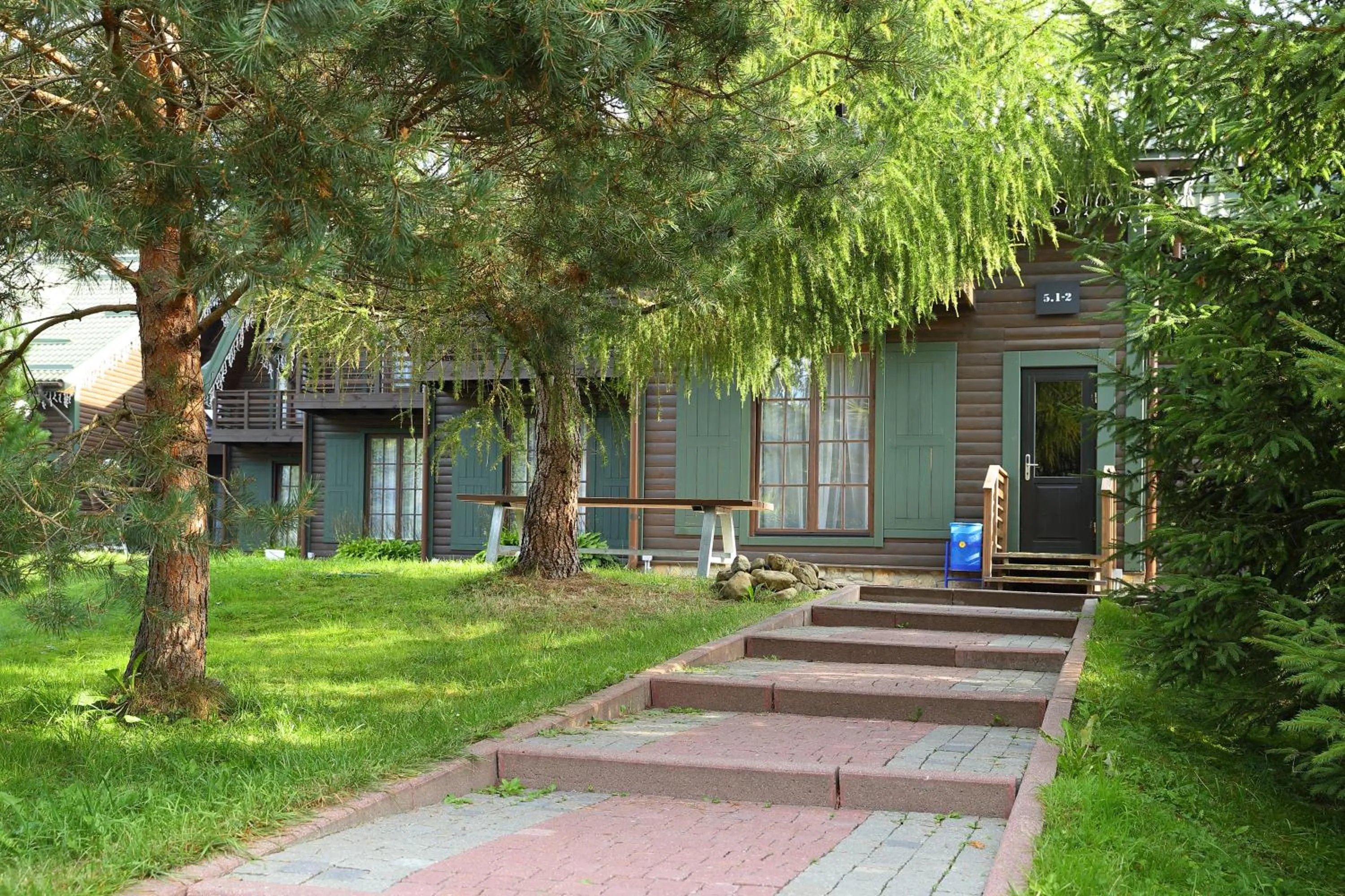Facade/entrance in Bukovel Hotel