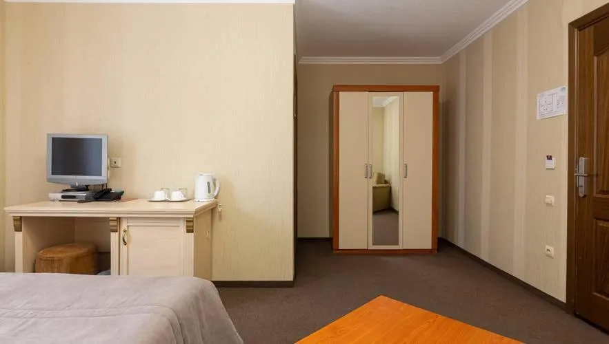 Bed in Bukovel Hotel