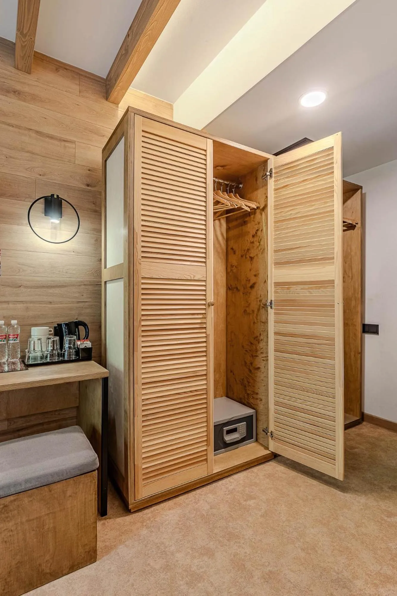 Bed in Bukovel Hotel