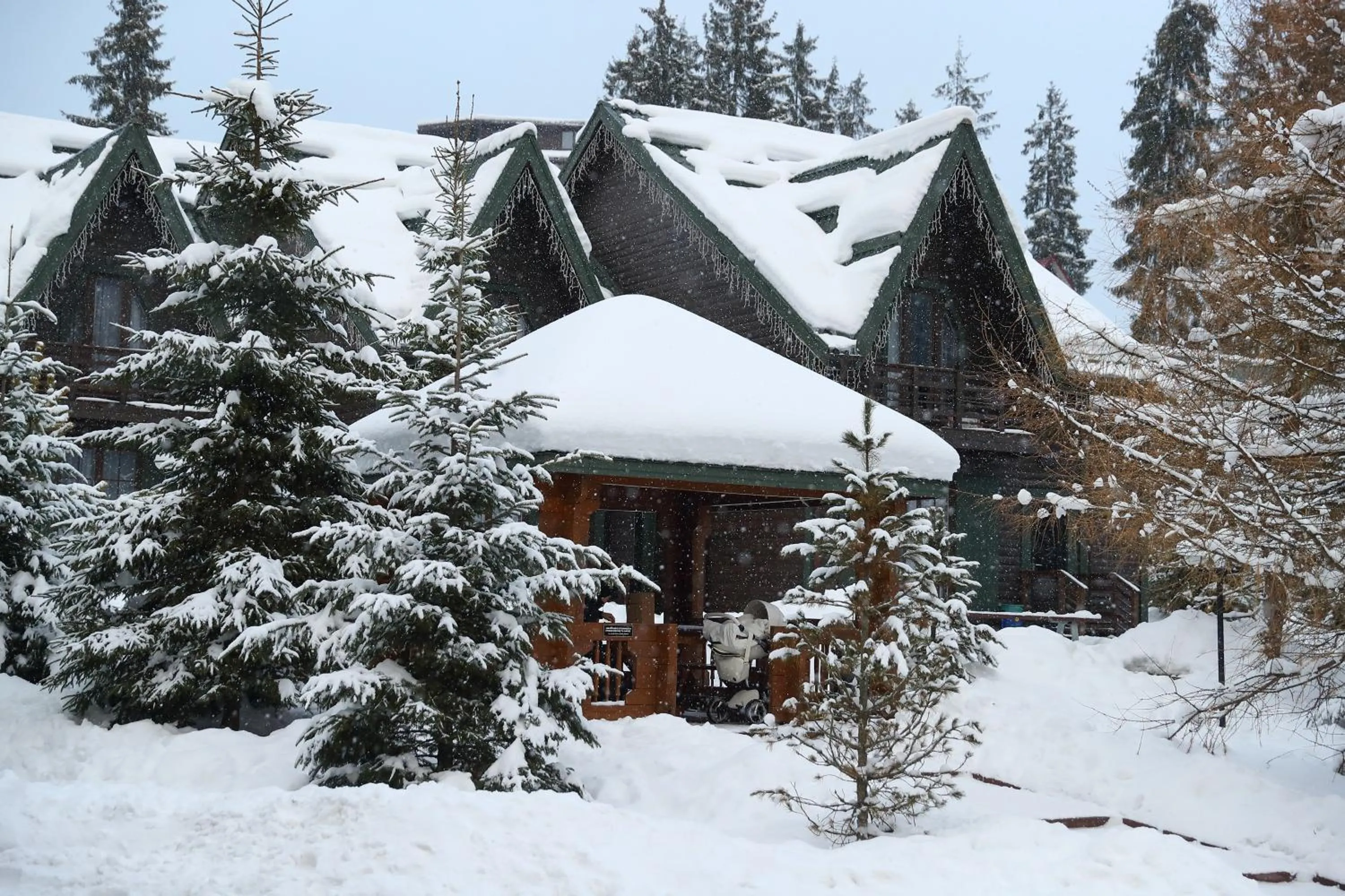 Property building in Bukovel Hotel