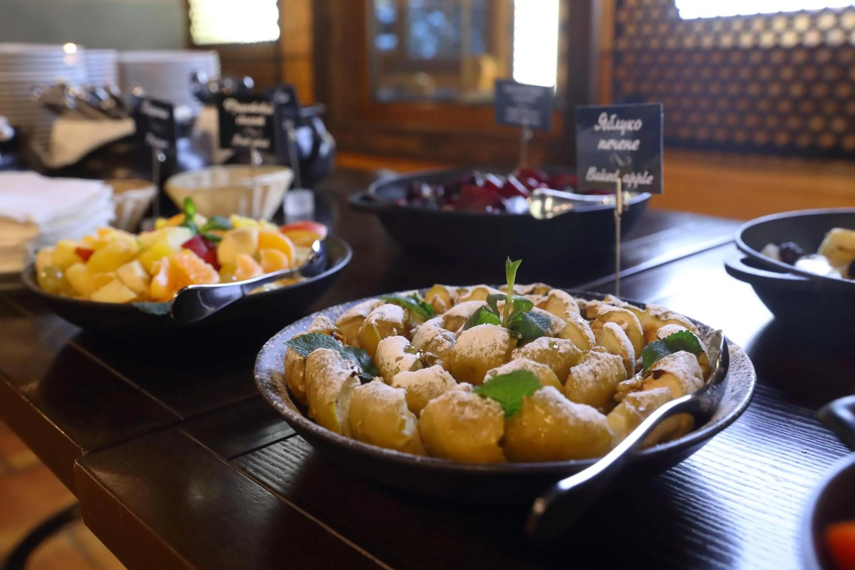 Food and drinks in Bukovel Hotel