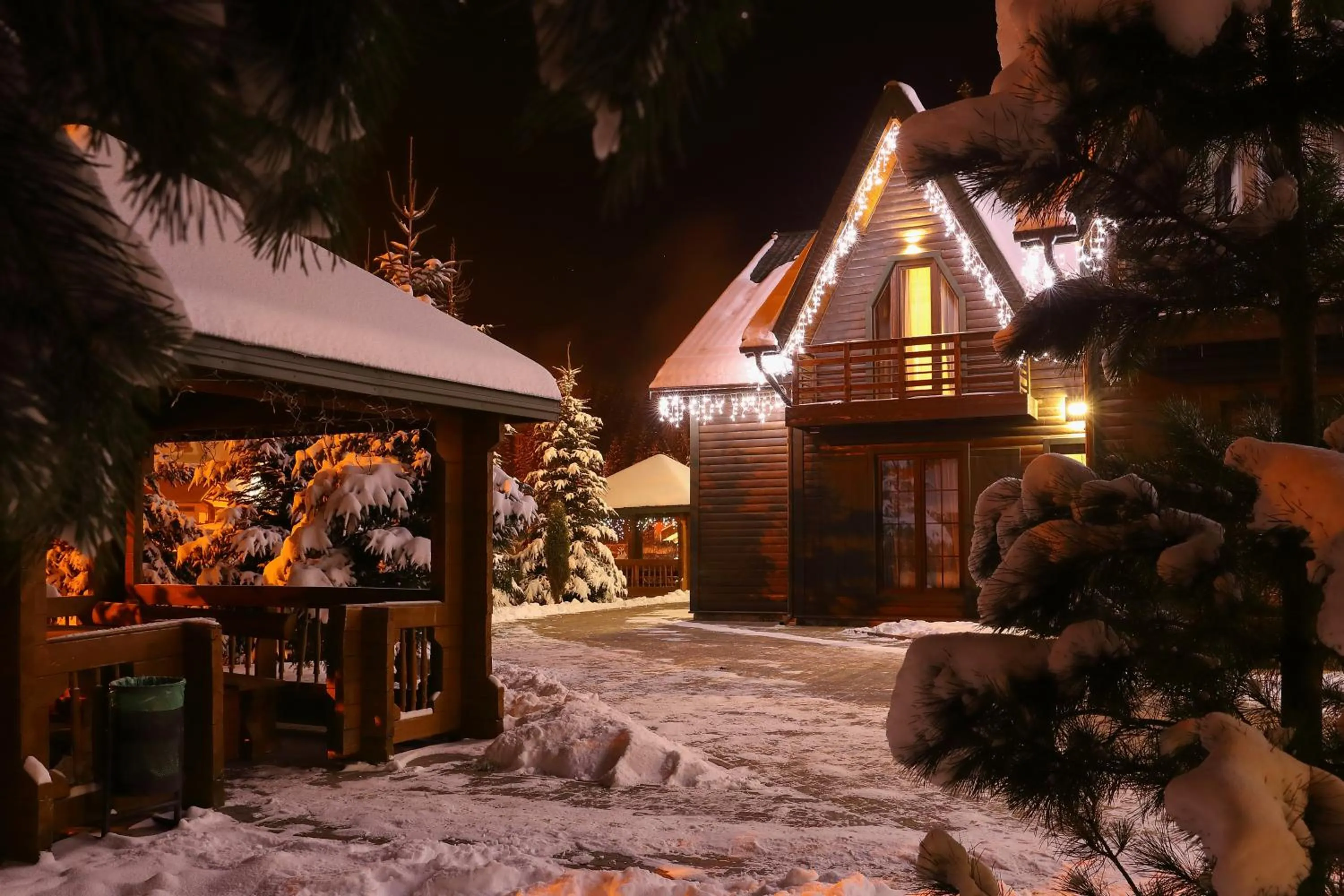 Property building in Bukovel Hotel