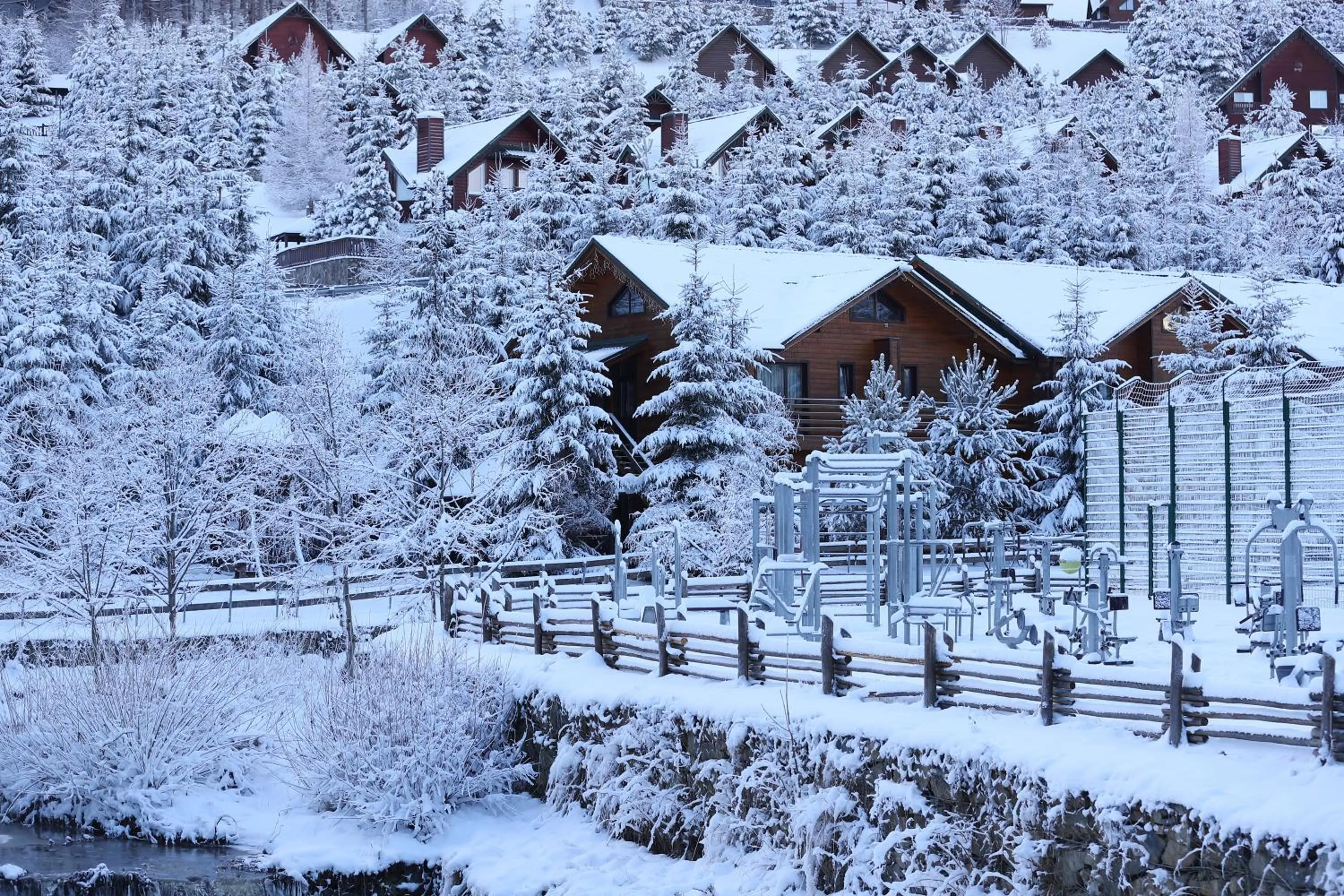 Property building in Bukovel Hotel