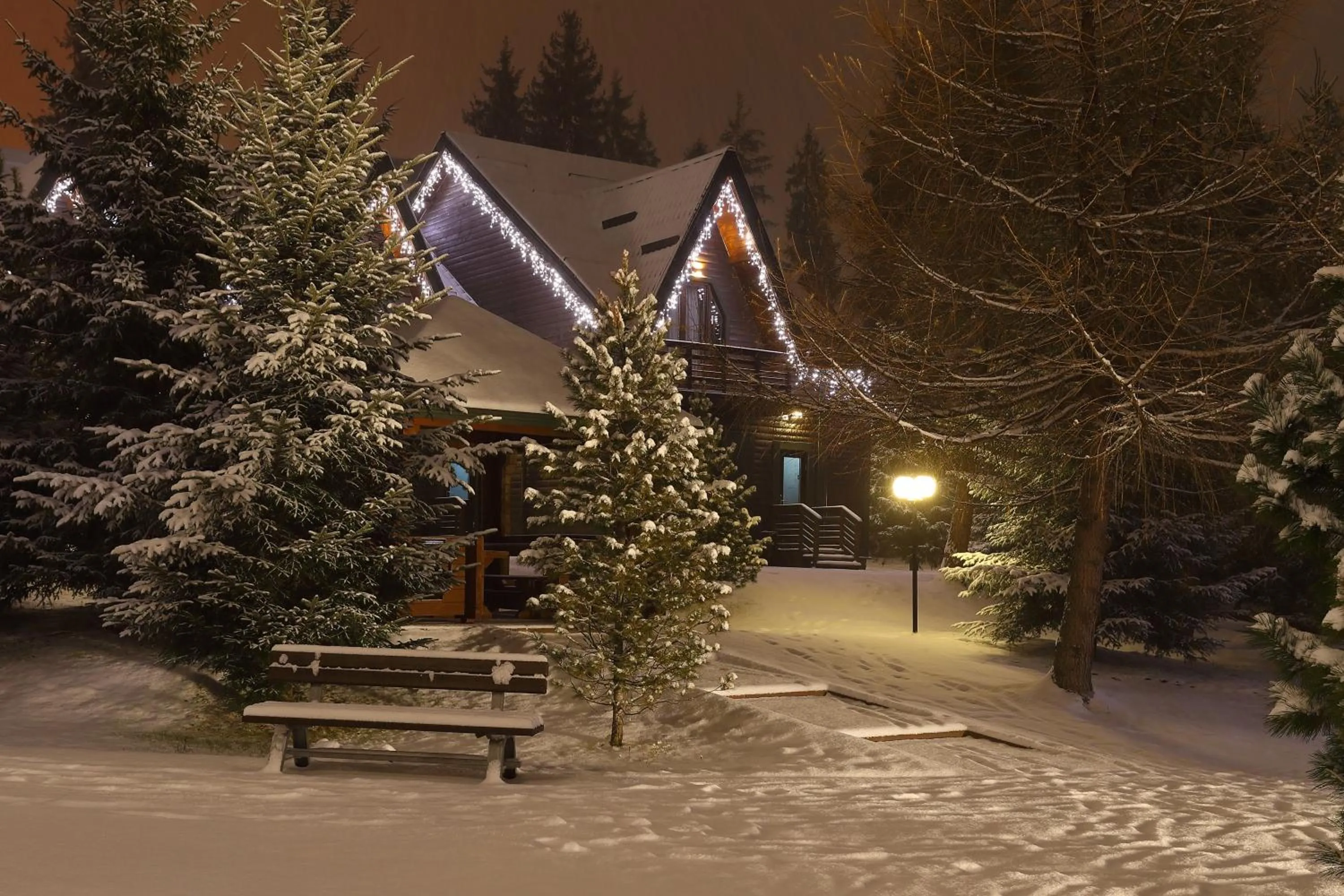 Property building in Bukovel Hotel