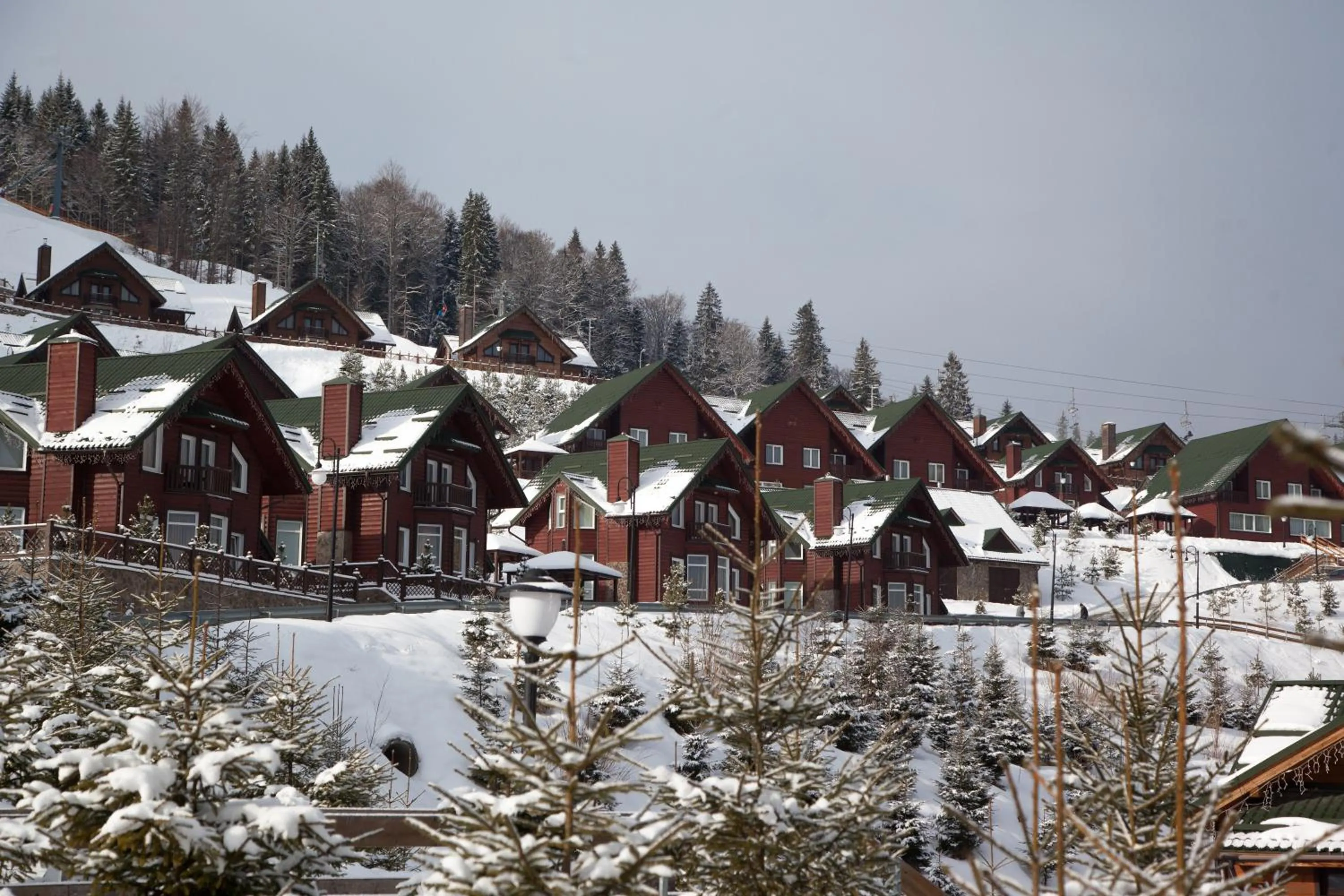 Property building in Bukovel Hotel
