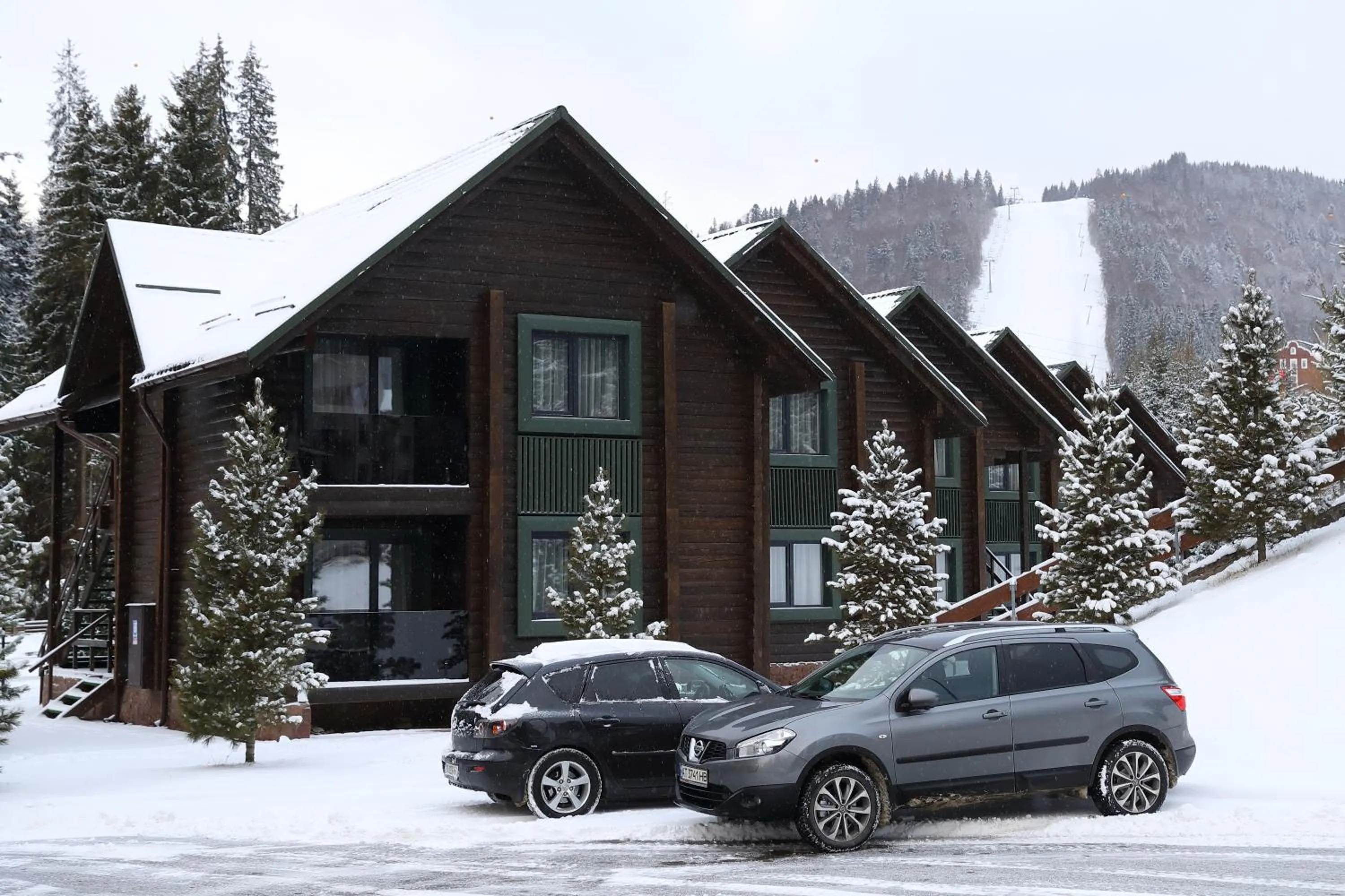 Property building in Bukovel Hotel