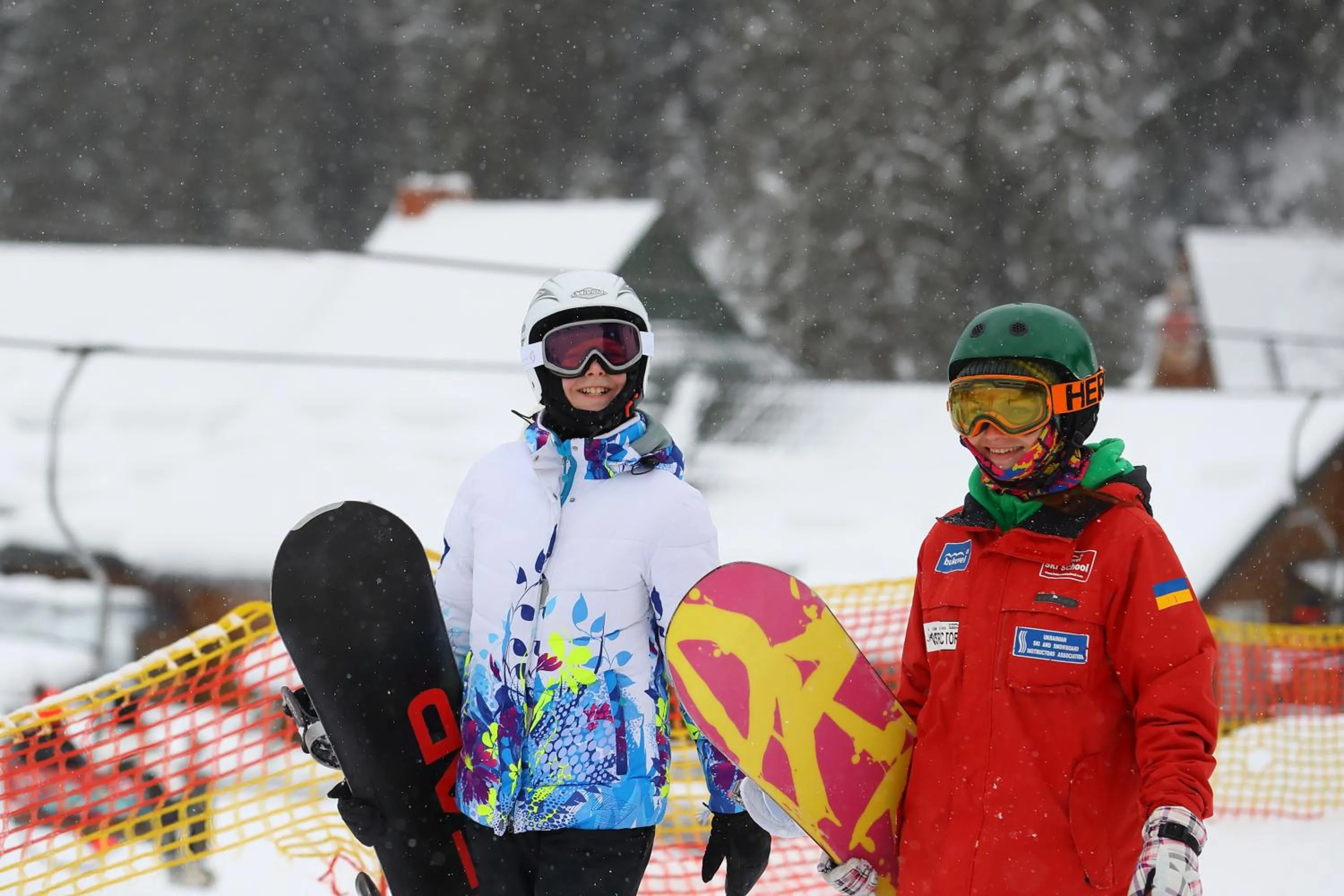People in Bukovel Hotel