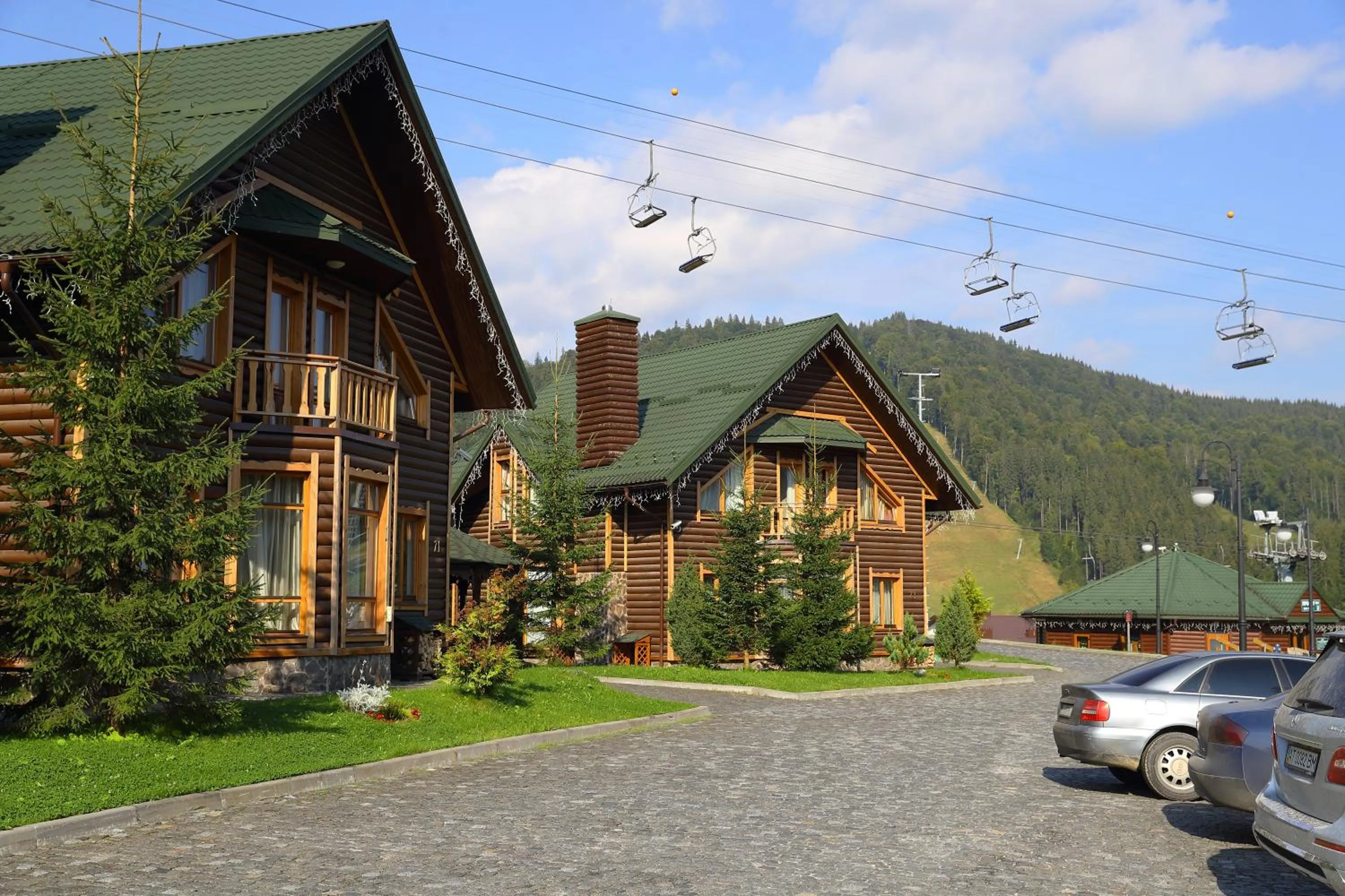 Property building in Bukovel Hotel