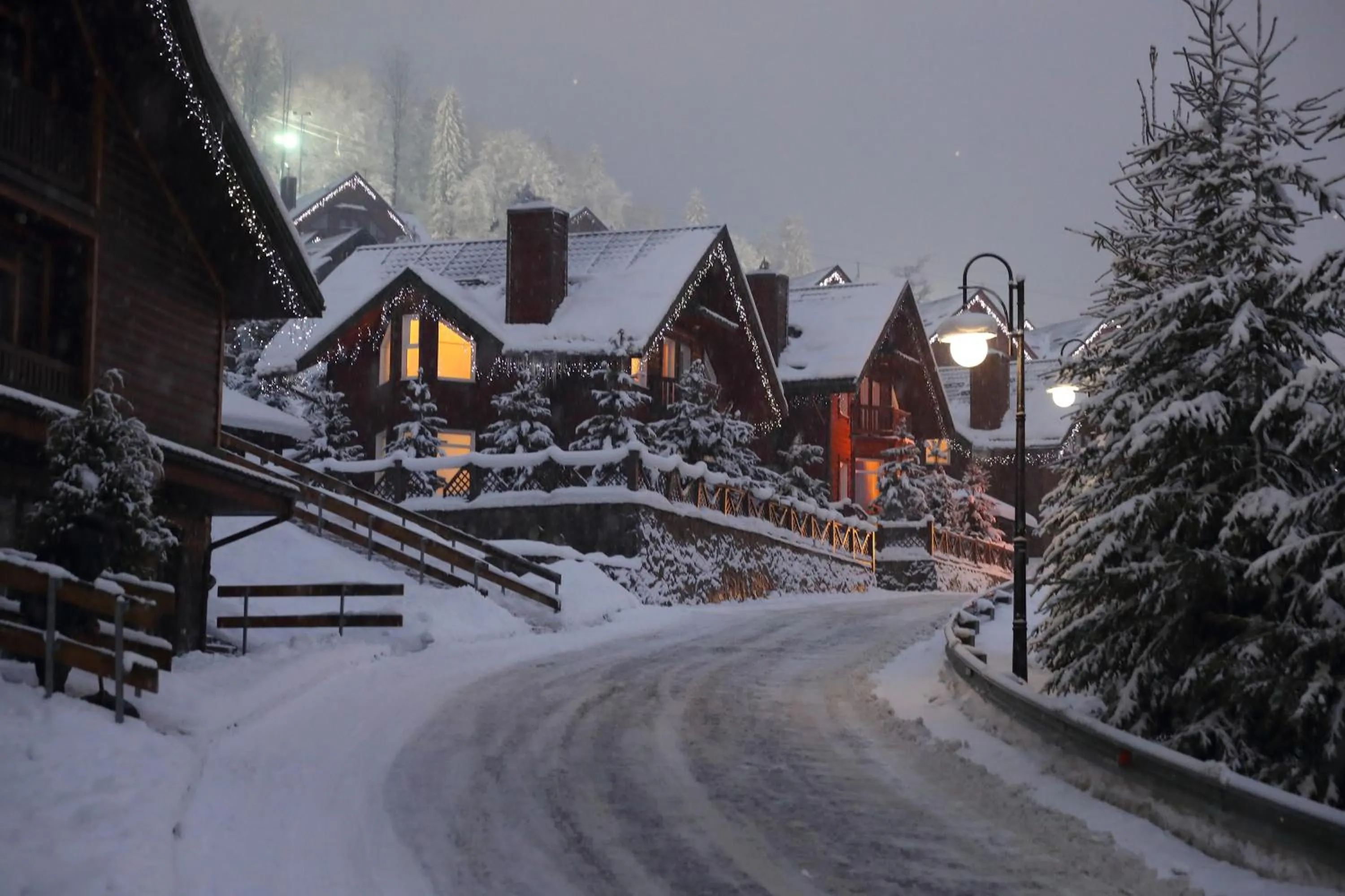 Property building in Bukovel Hotel