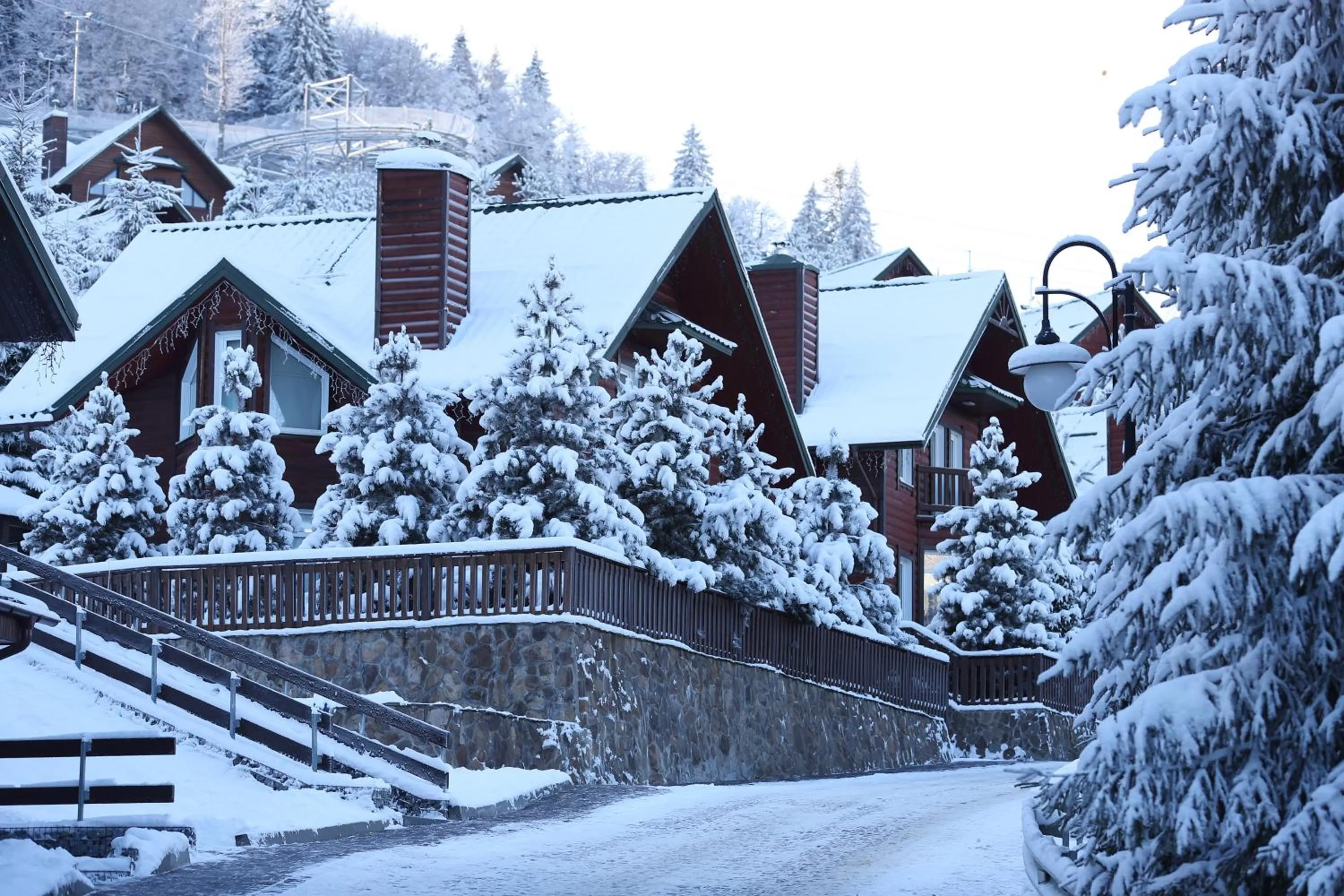 Property building in Bukovel Hotel
