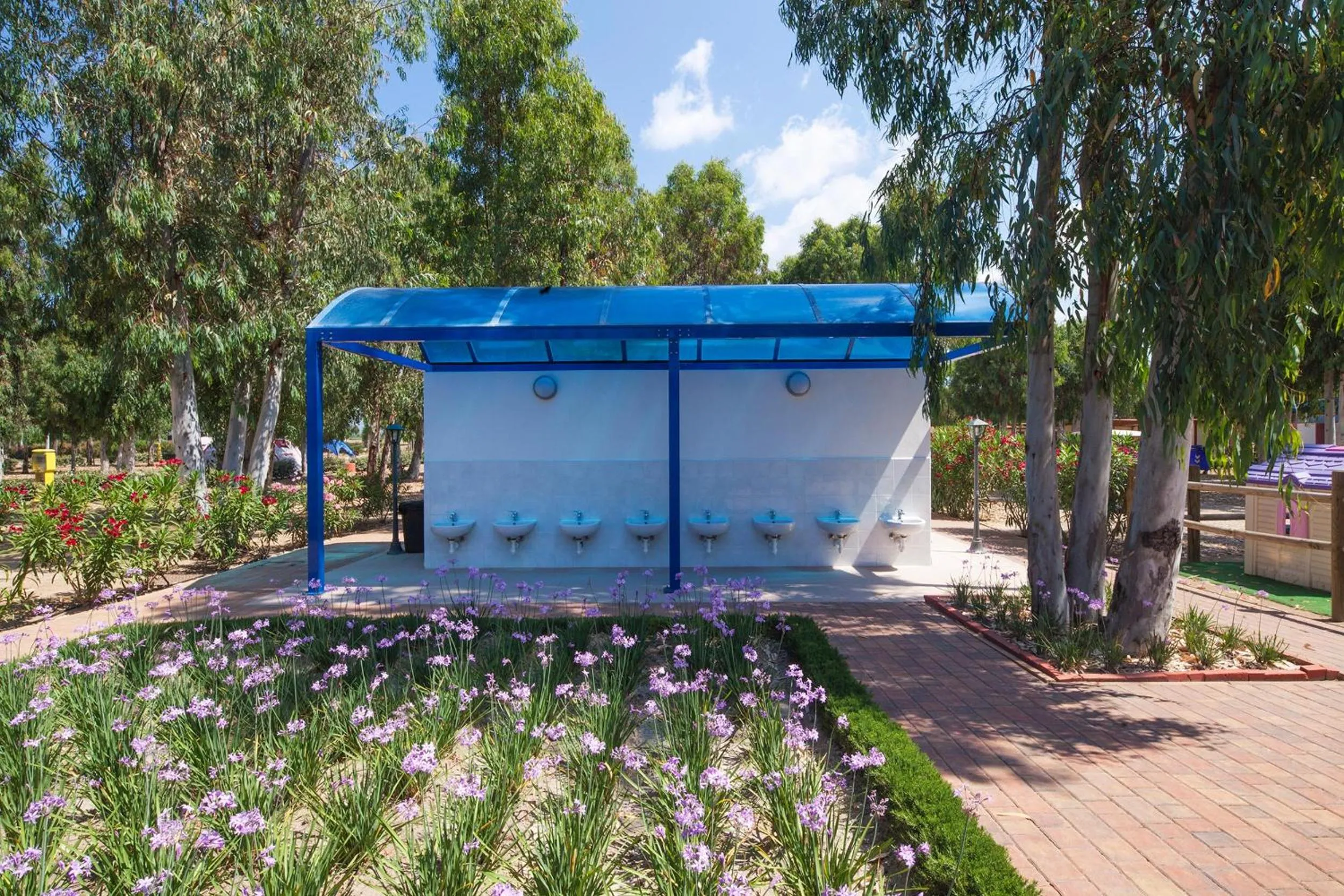 Natural landscape in Camping Village Laguna Blu