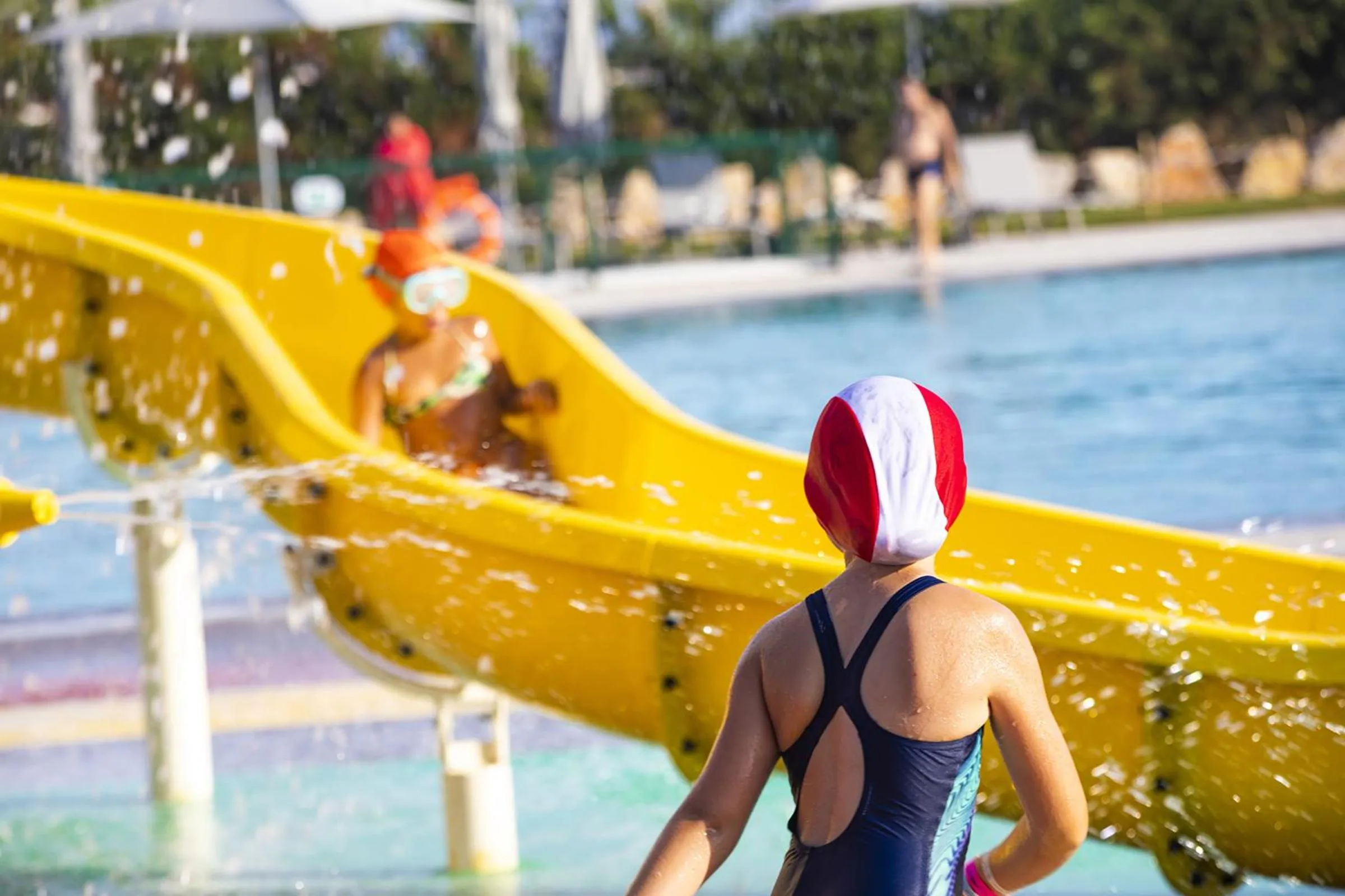 Aqua park in Camping Village Laguna Blu