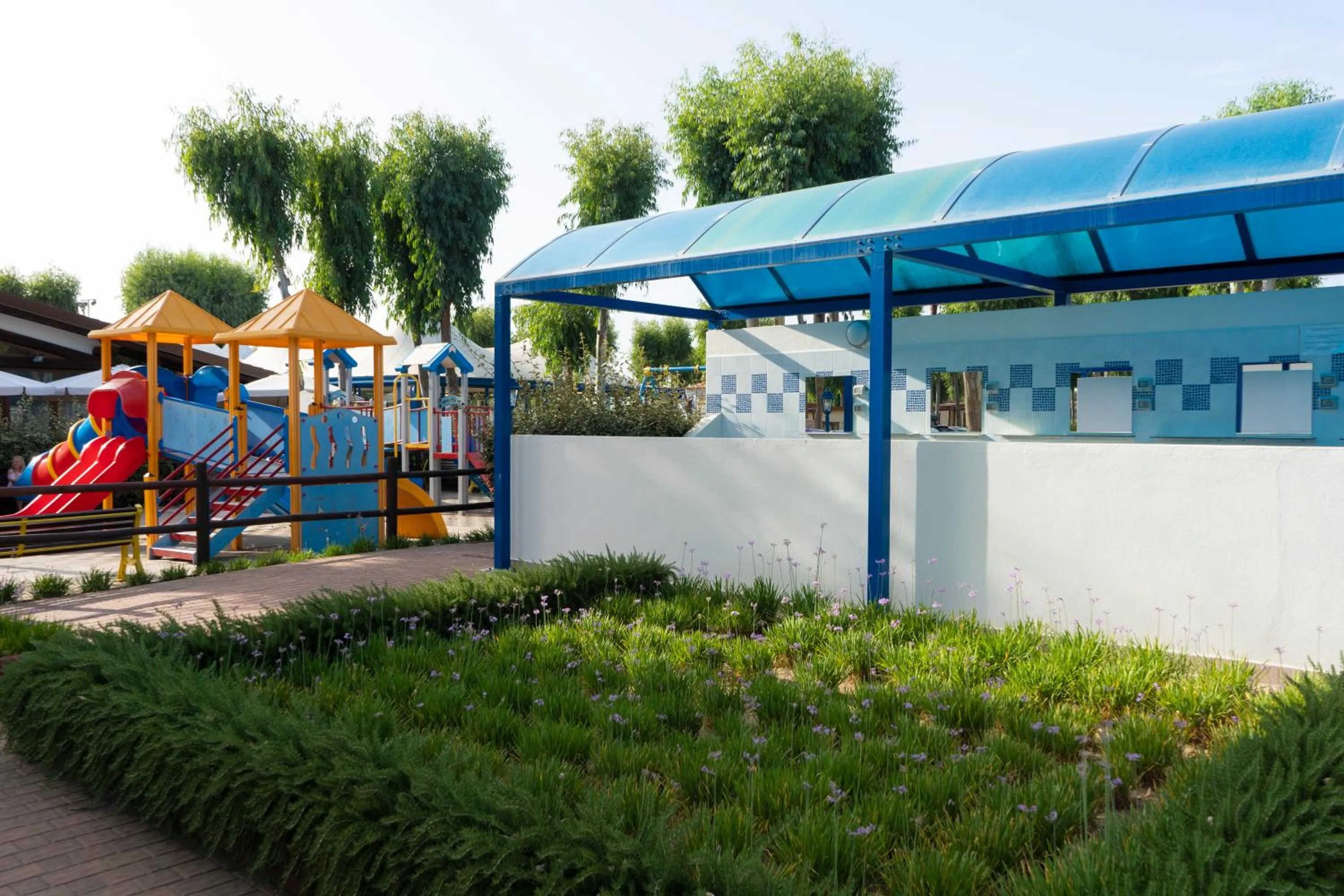 Children play ground in Camping Village Laguna Blu