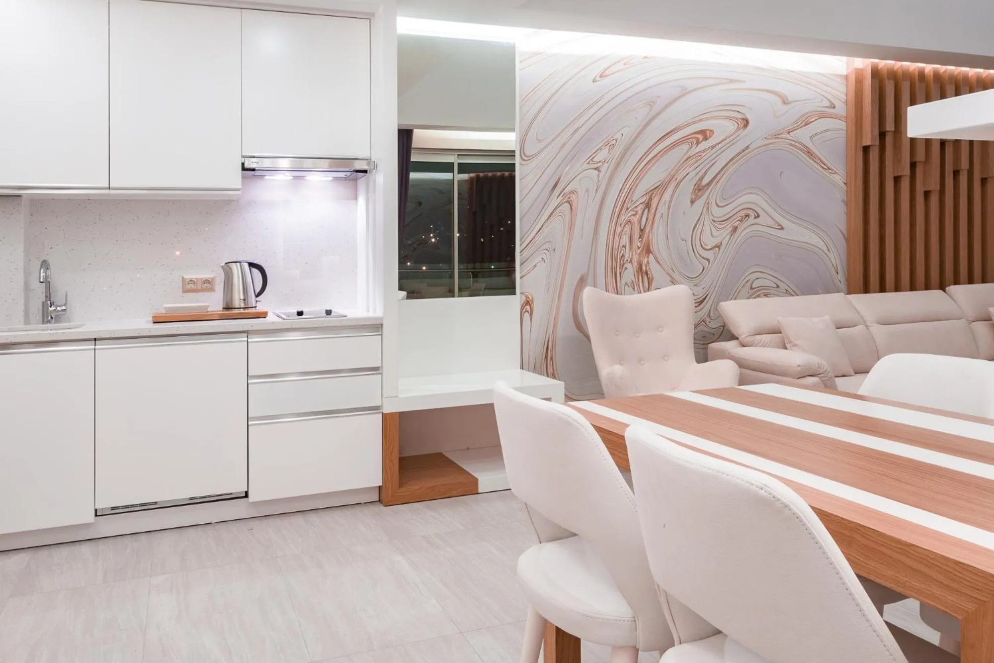 Kitchen or kitchenette in Graf Victor Hotel