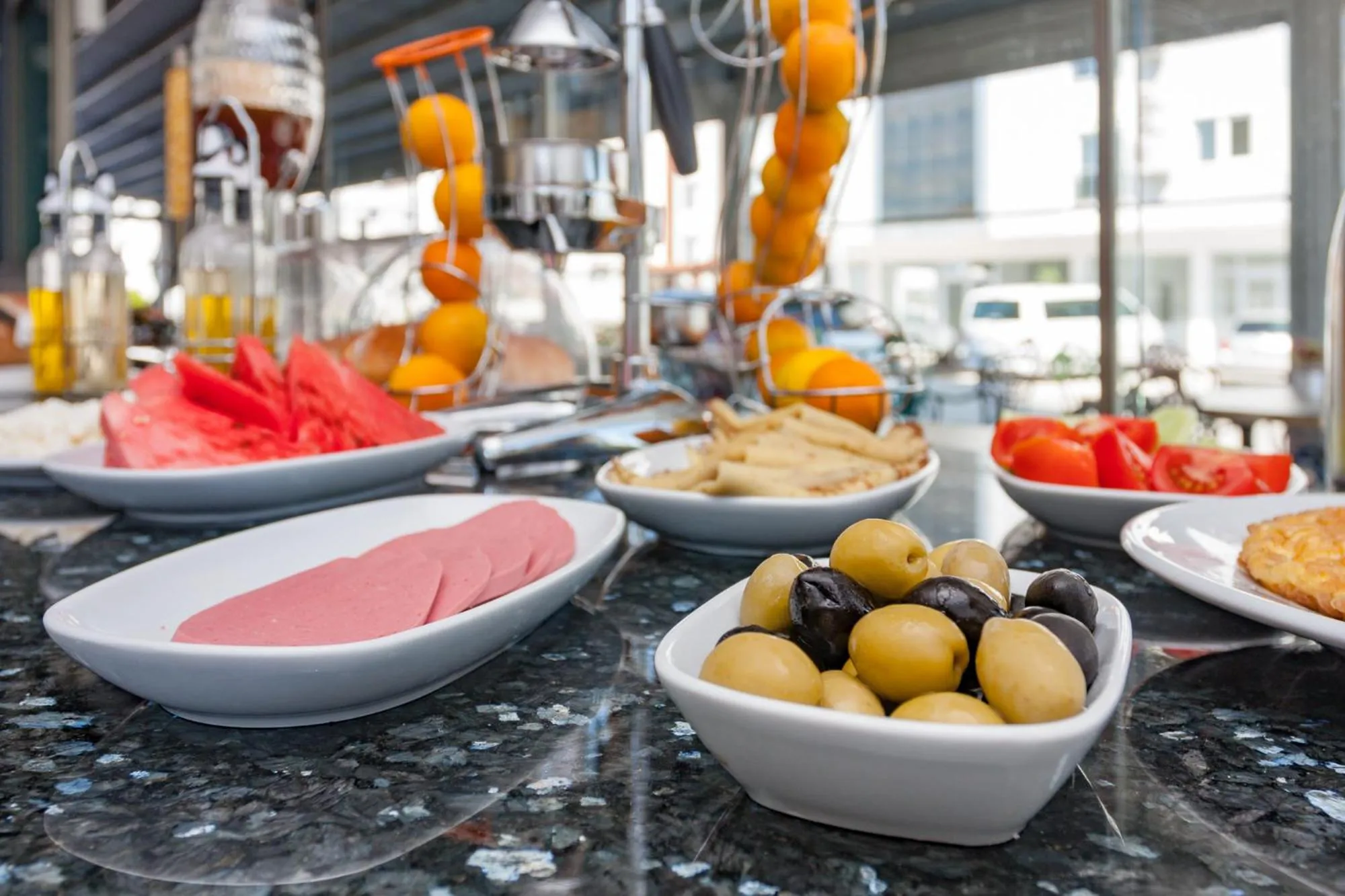 Breakfast in Graf Victor Hotel