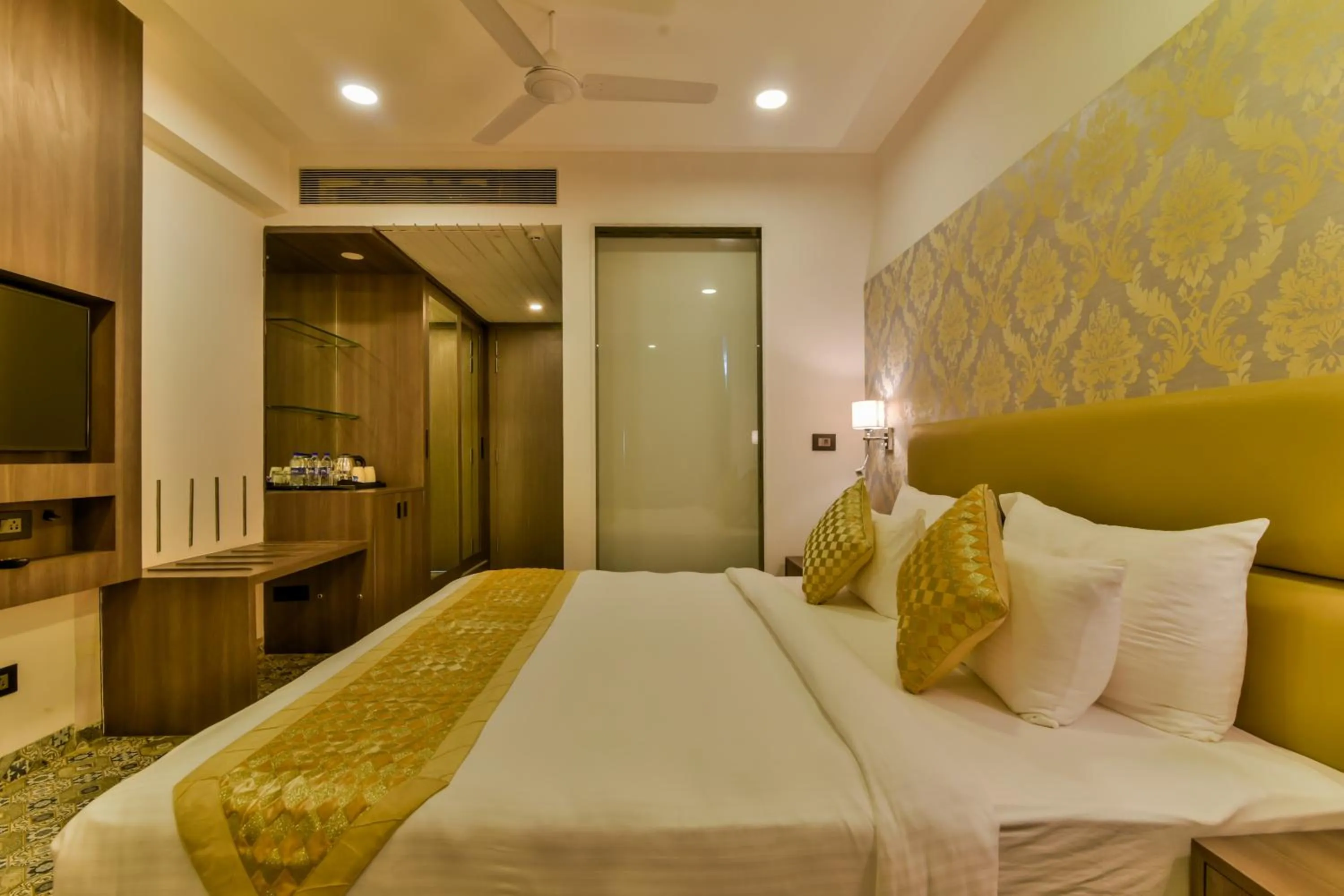 Bed in Ramatan Resort