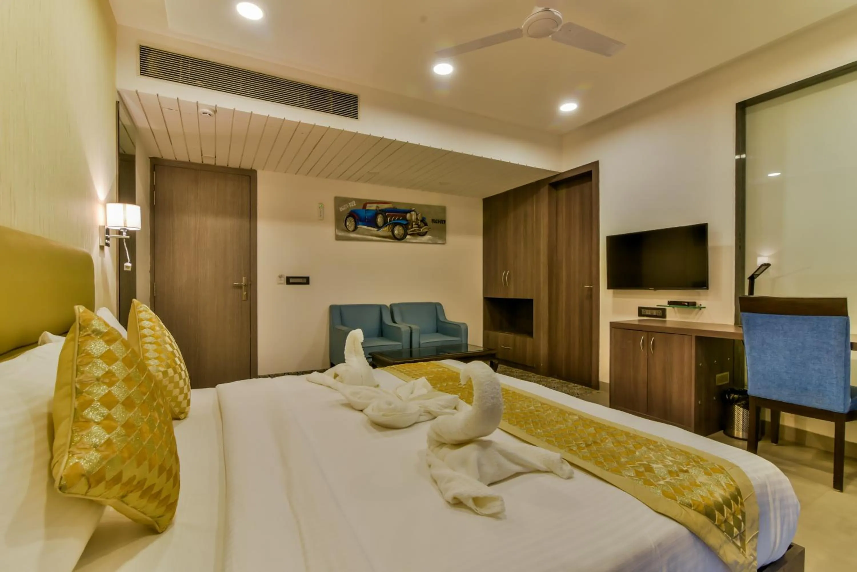Bed in Ramatan Resort
