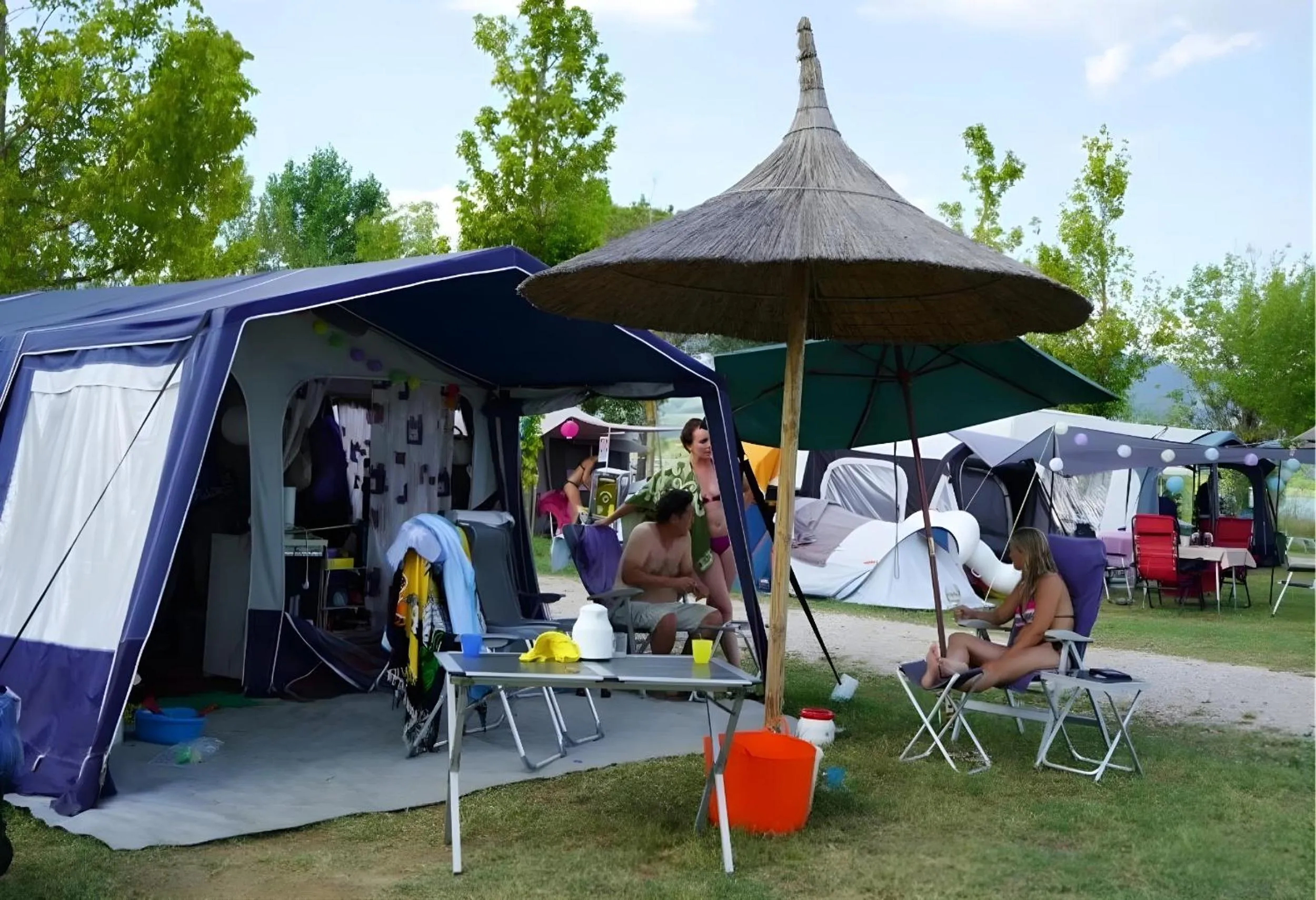 Solarium in Camping Village Punta Navaccia