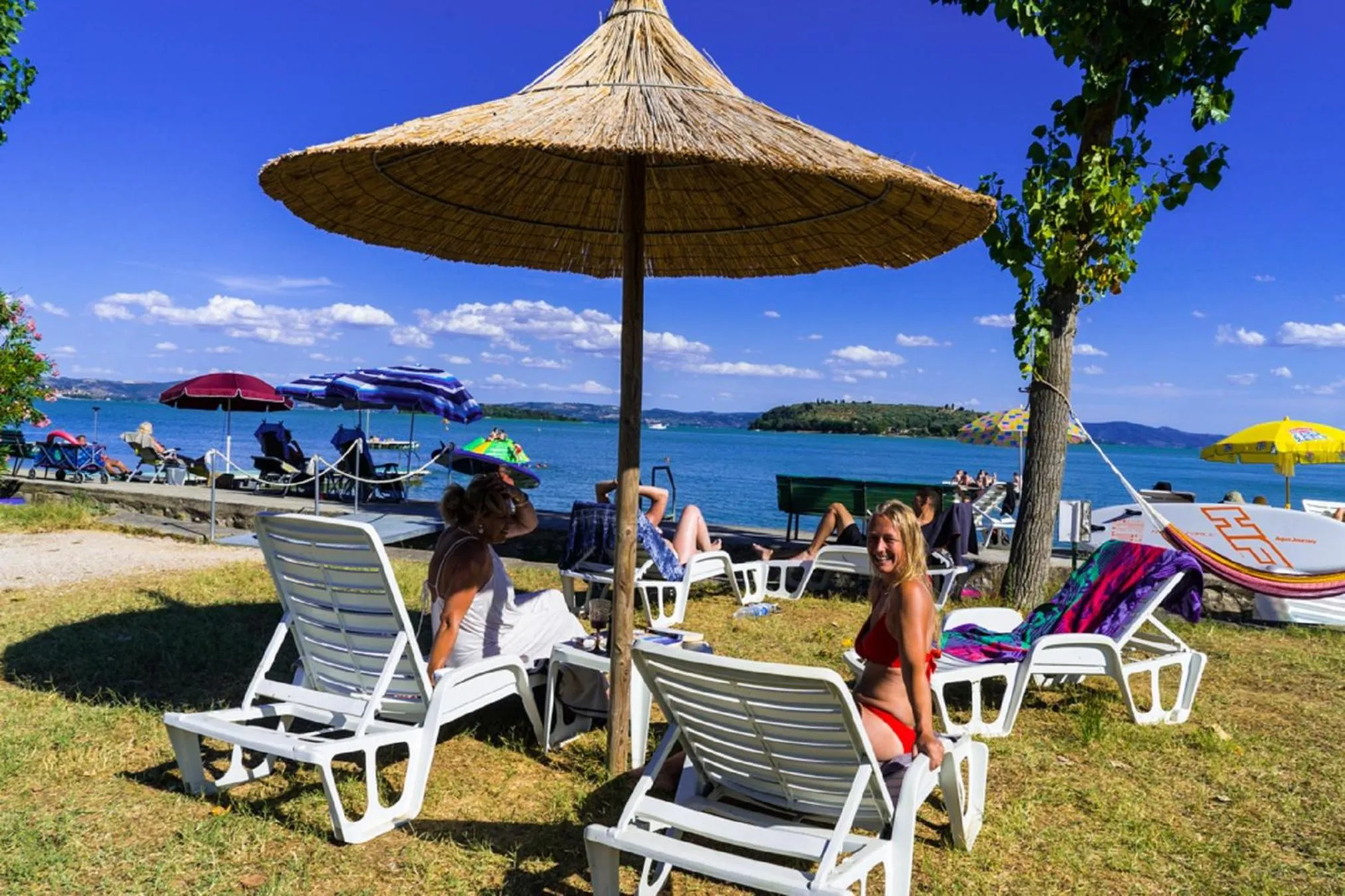 Solarium in Camping Village Punta Navaccia