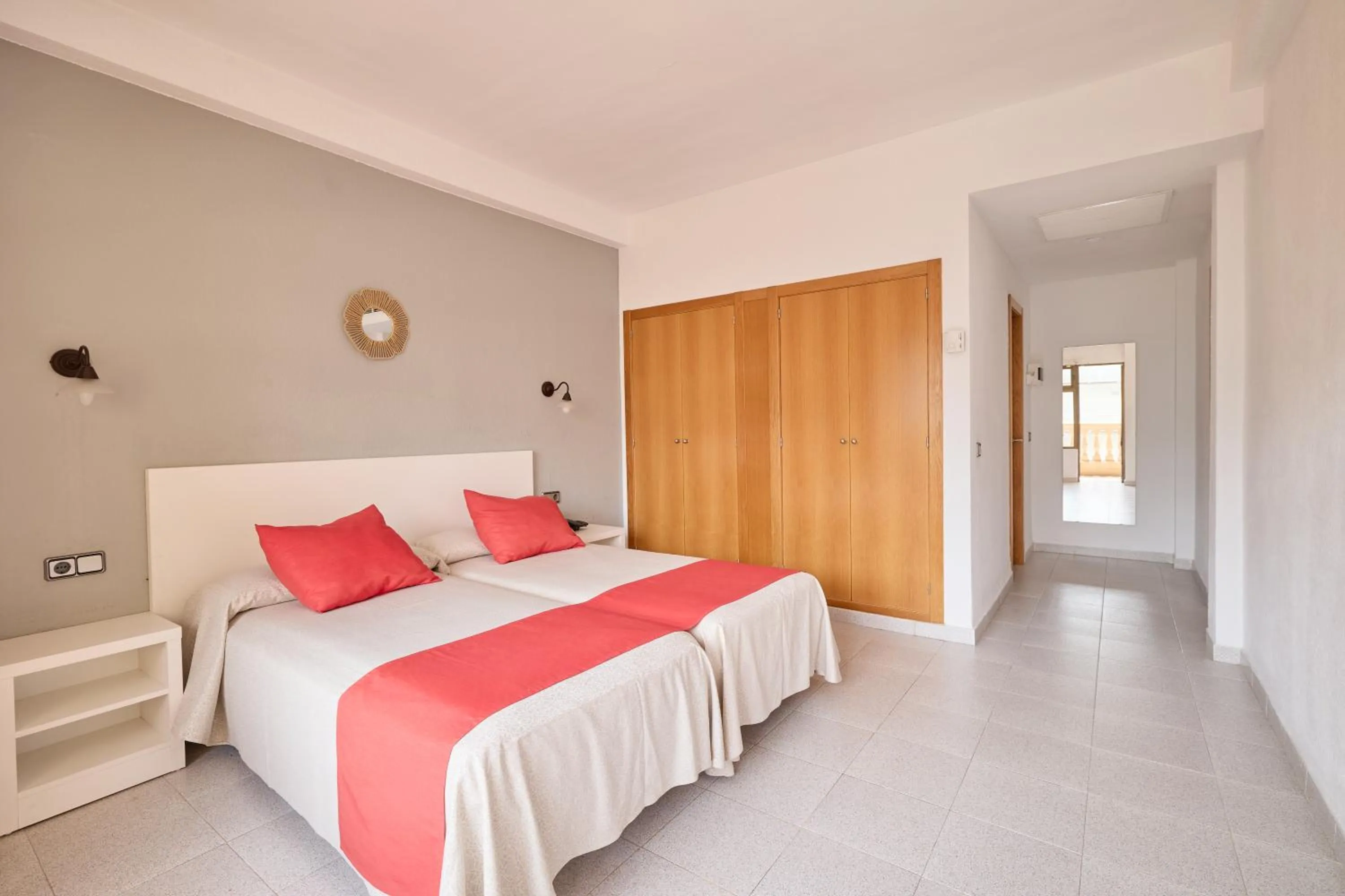 Bed in Apartamentos Isla del Sol