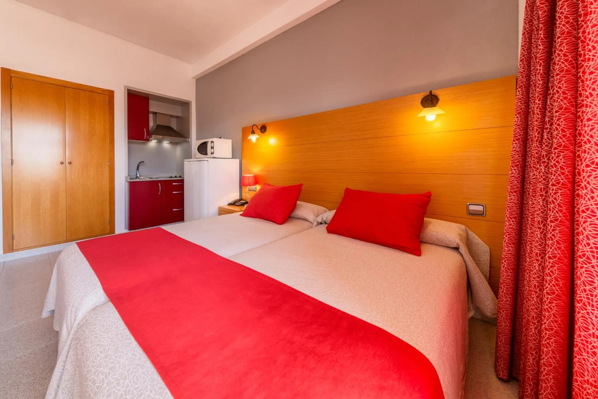 Bed in Apartamentos Isla del Sol