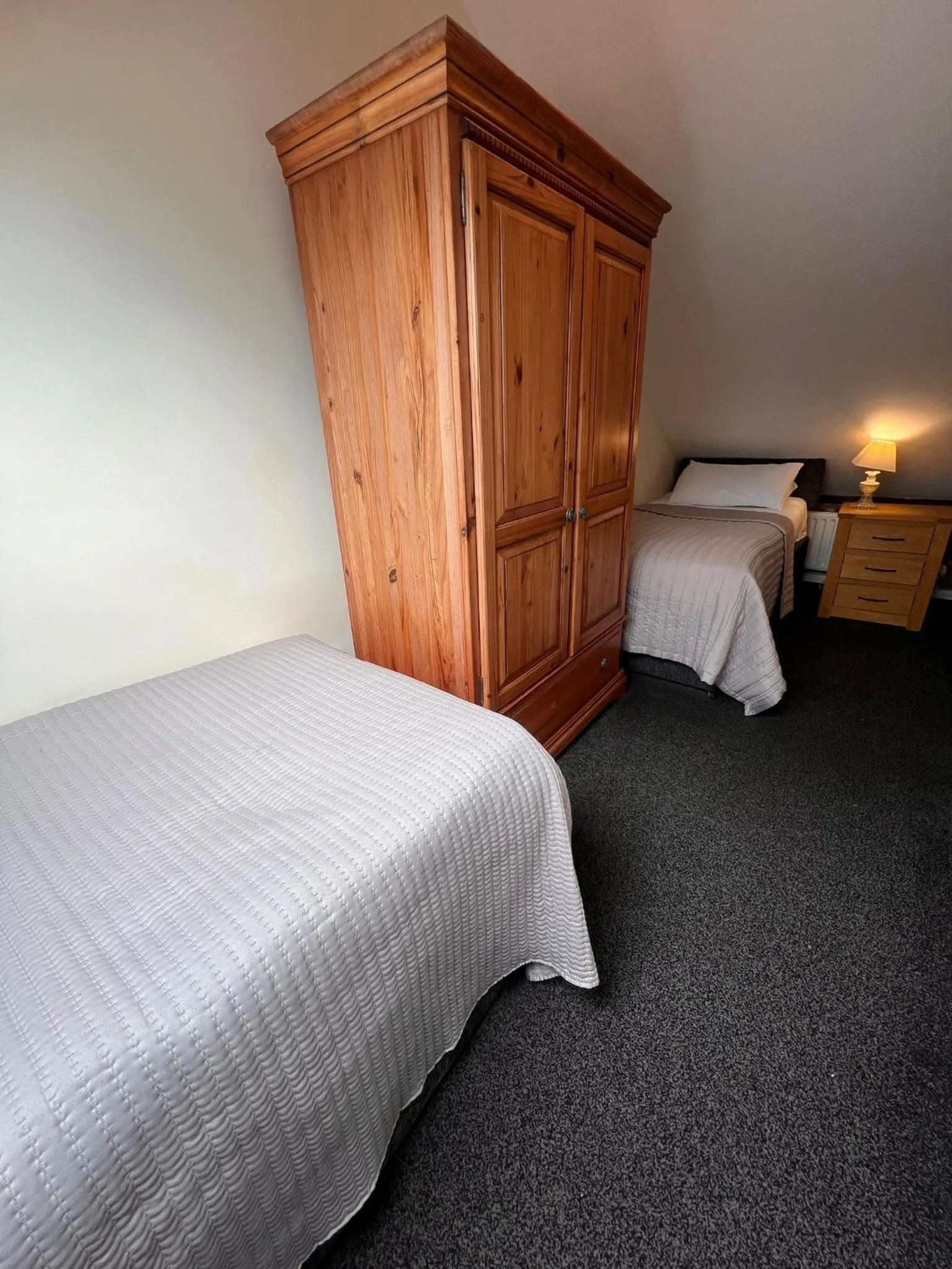 Bedroom, Bed in Hunston Mill Self Catering Dog Stay For Free