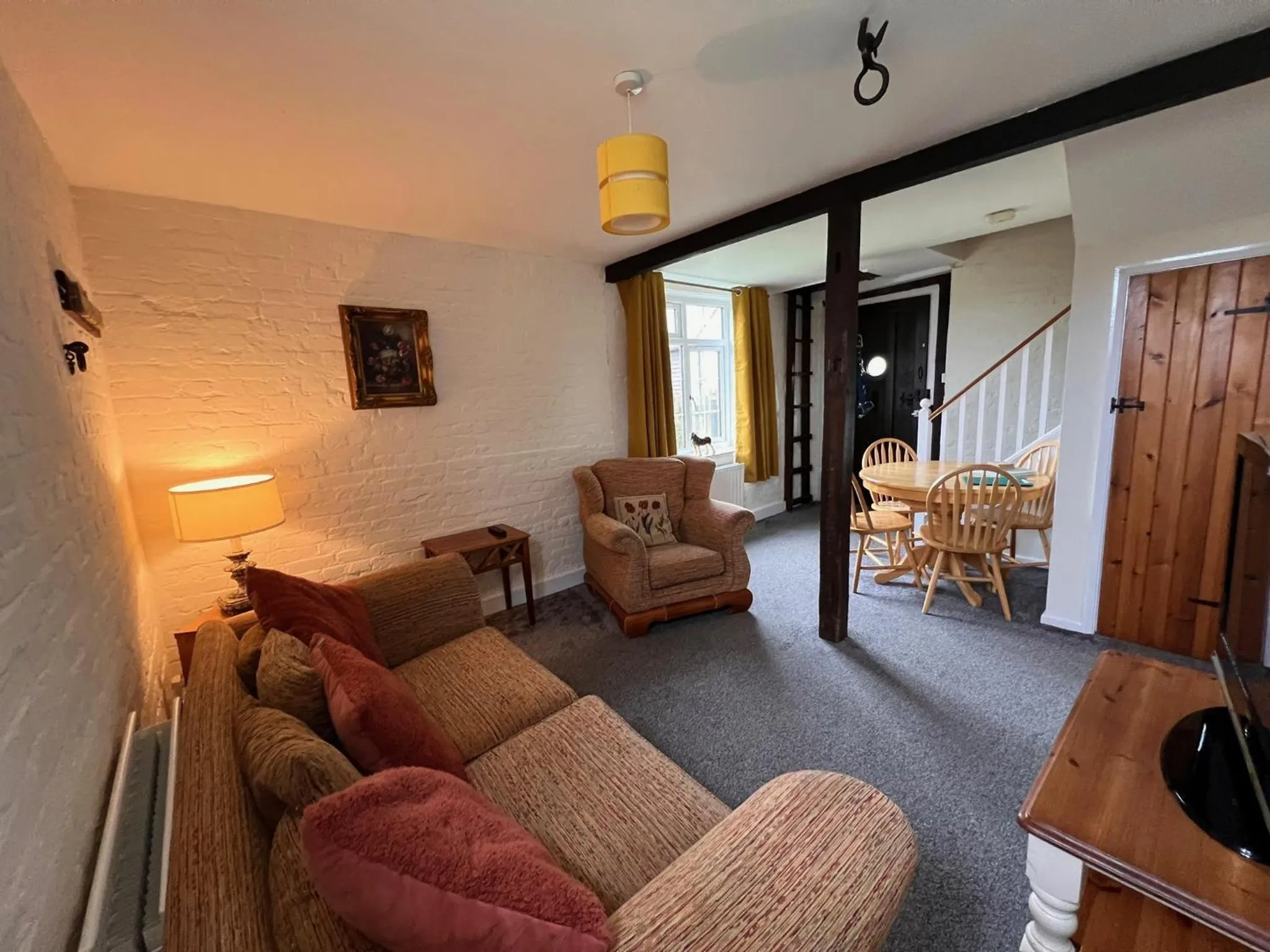 Living room in Hunston Mill Self Catering Dog Stay For Free