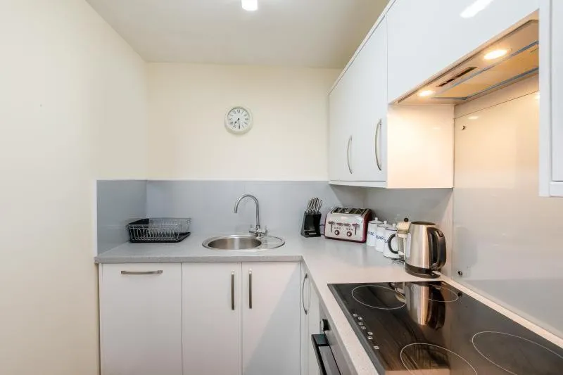 kitchen in Hunston Mill Self Catering Dog Stay For Free