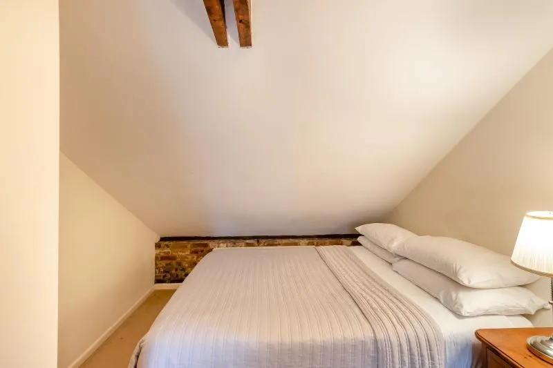 Bedroom, Bed in Hunston Mill Self Catering Dog Stay For Free