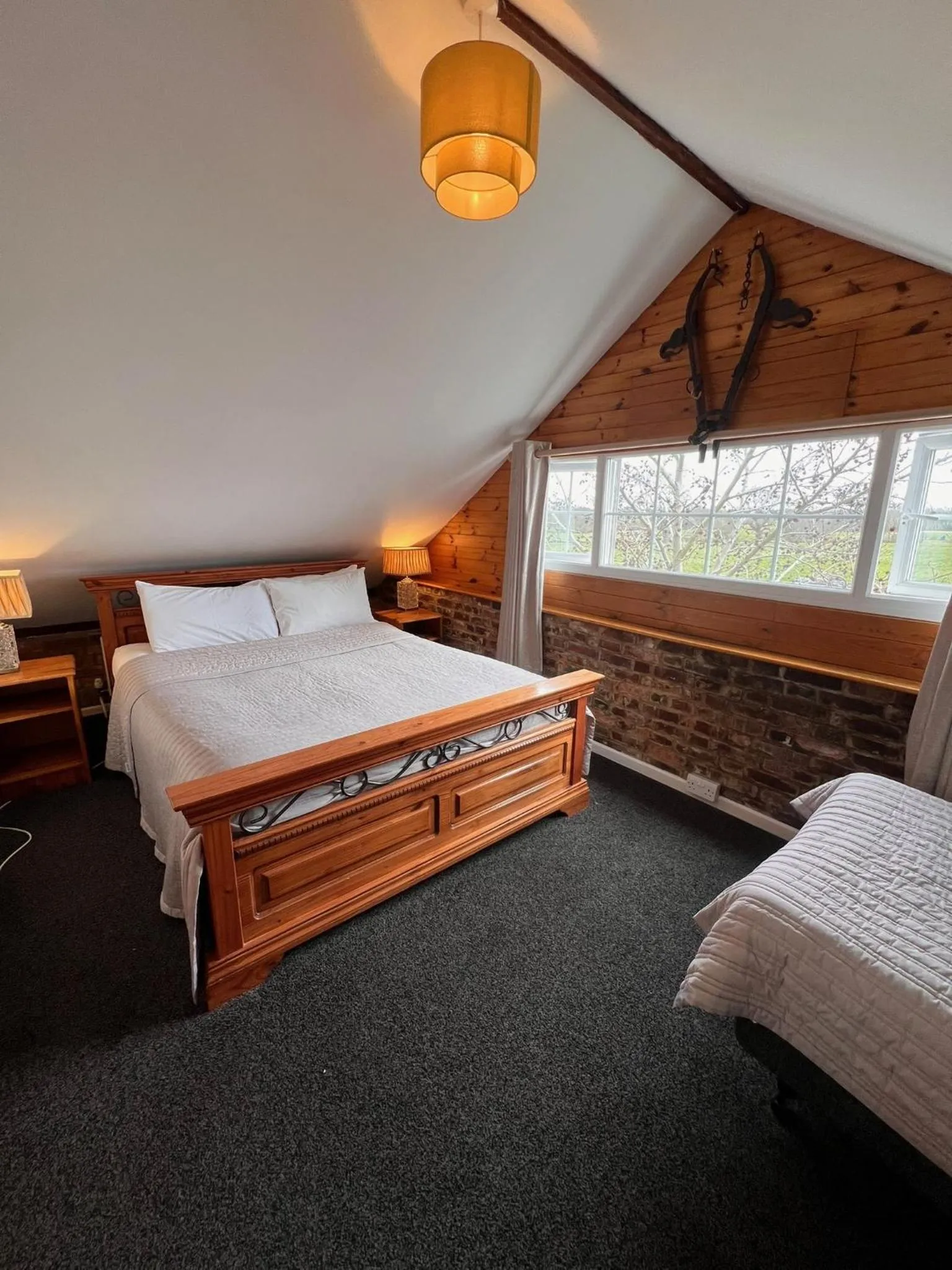 Bedroom, Bed in Hunston Mill Self Catering Dog Stay For Free