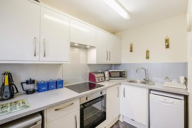kitchen in Hunston Mill Self Catering Dog Stay For Free