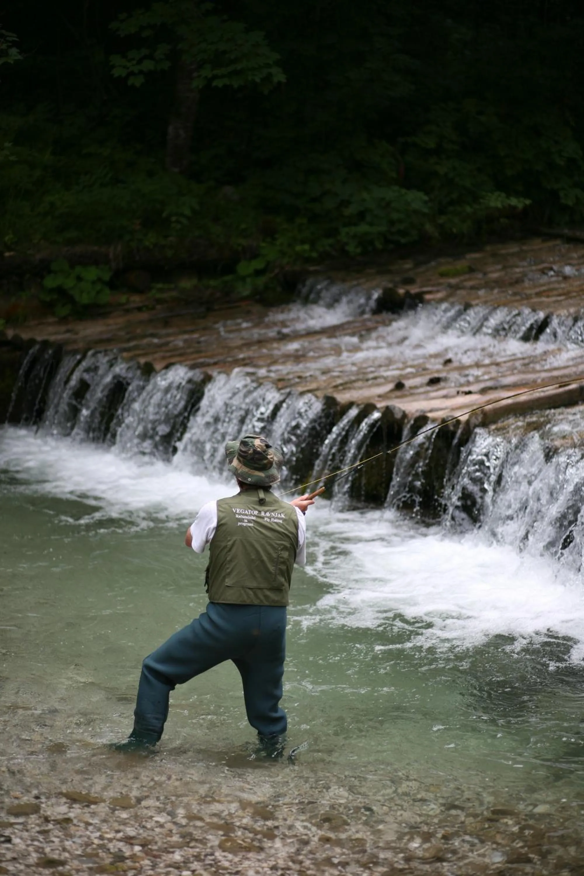 Fishing in Hotel Plesnik Logar Valley