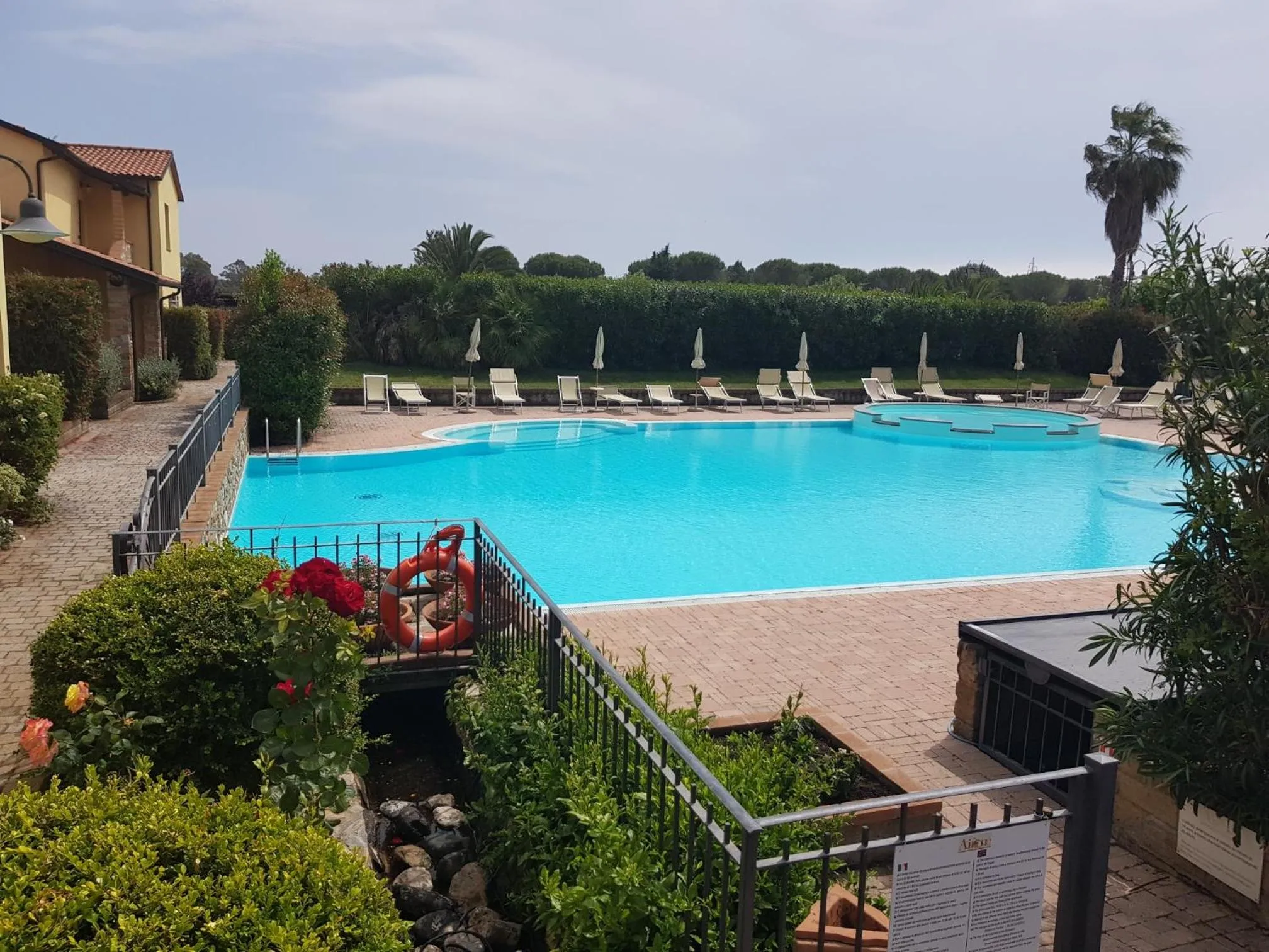 Pool view in Villaggio Turistico Airone