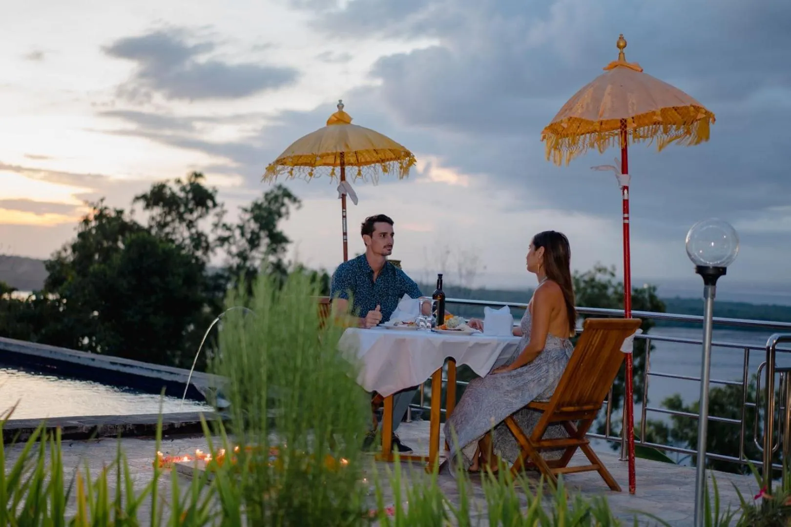 People in Sundi Ocean Bungalow by ABM