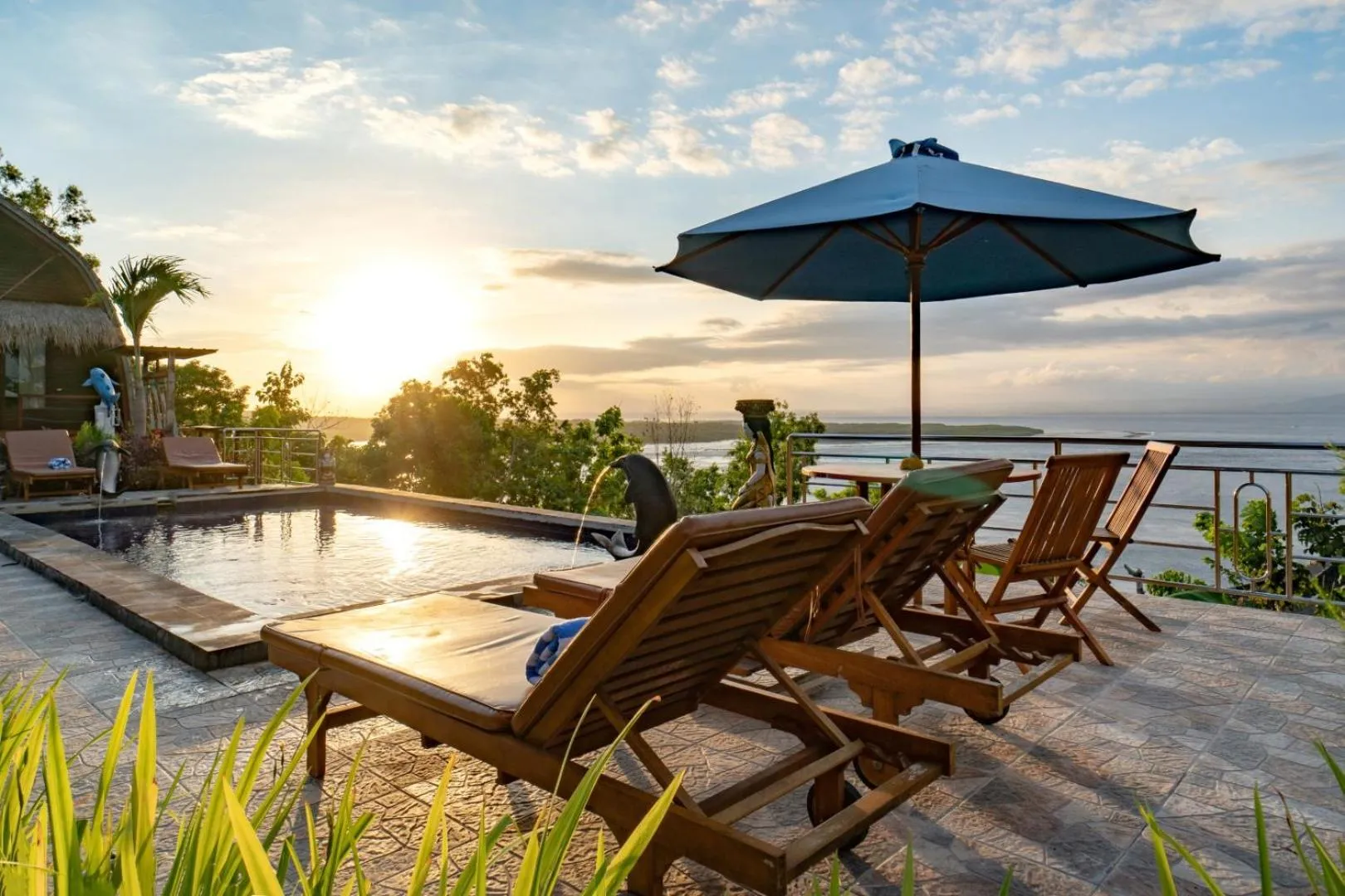 Sunset in Sundi Ocean Bungalow by ABM