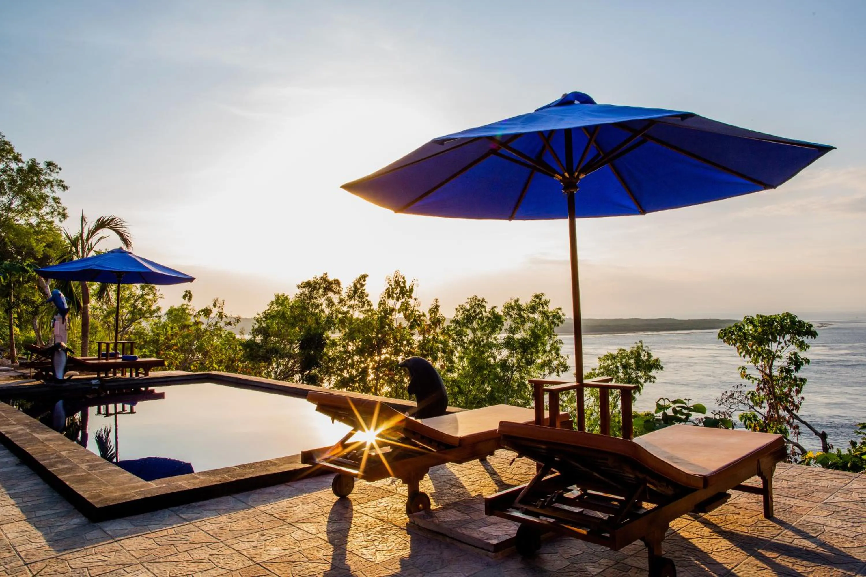 Swimming pool in Sundi Ocean Bungalow by ABM